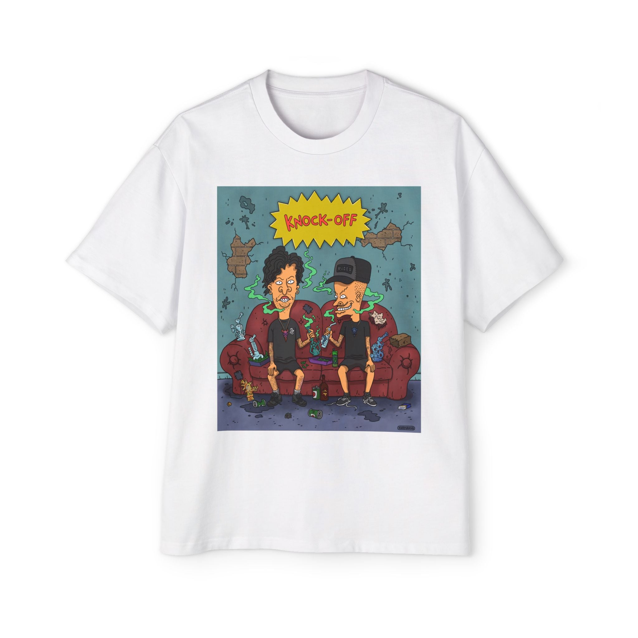 Knock Off Oversized Graphic Tee