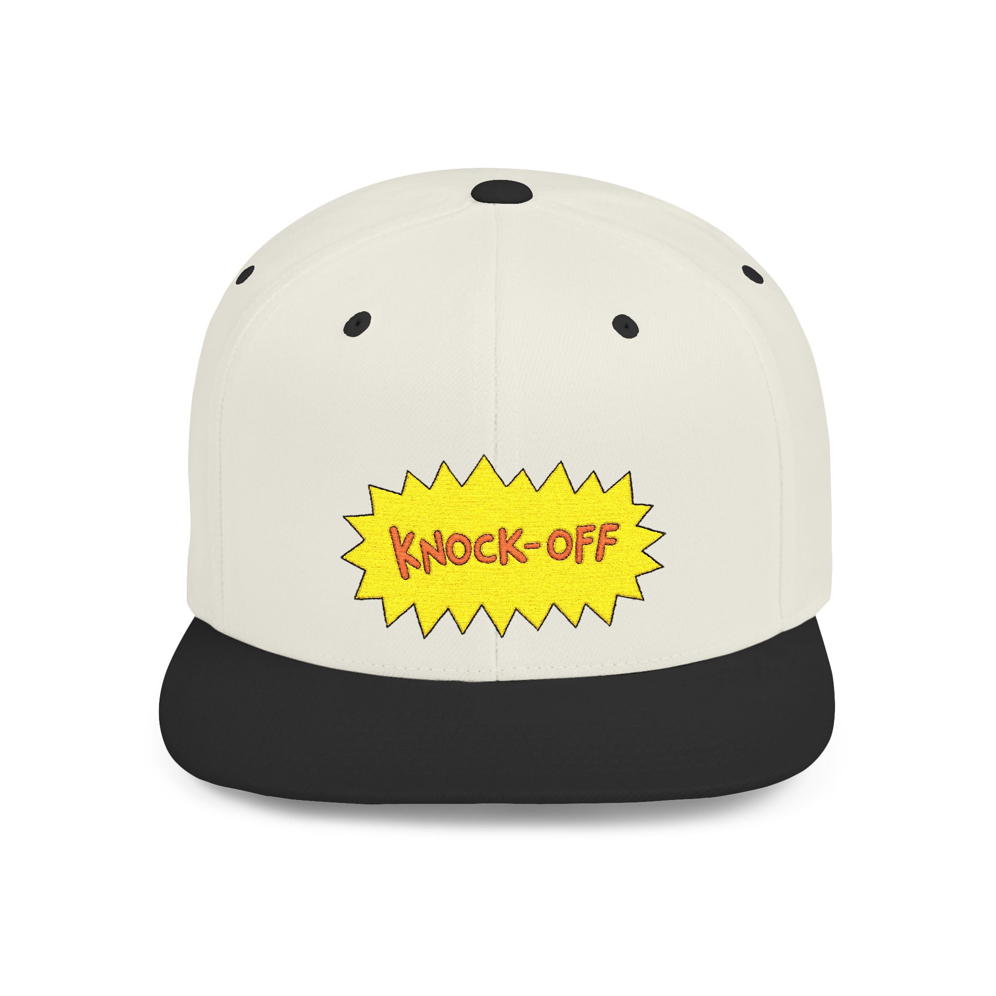 Knock Off Flat Bill Snapback
