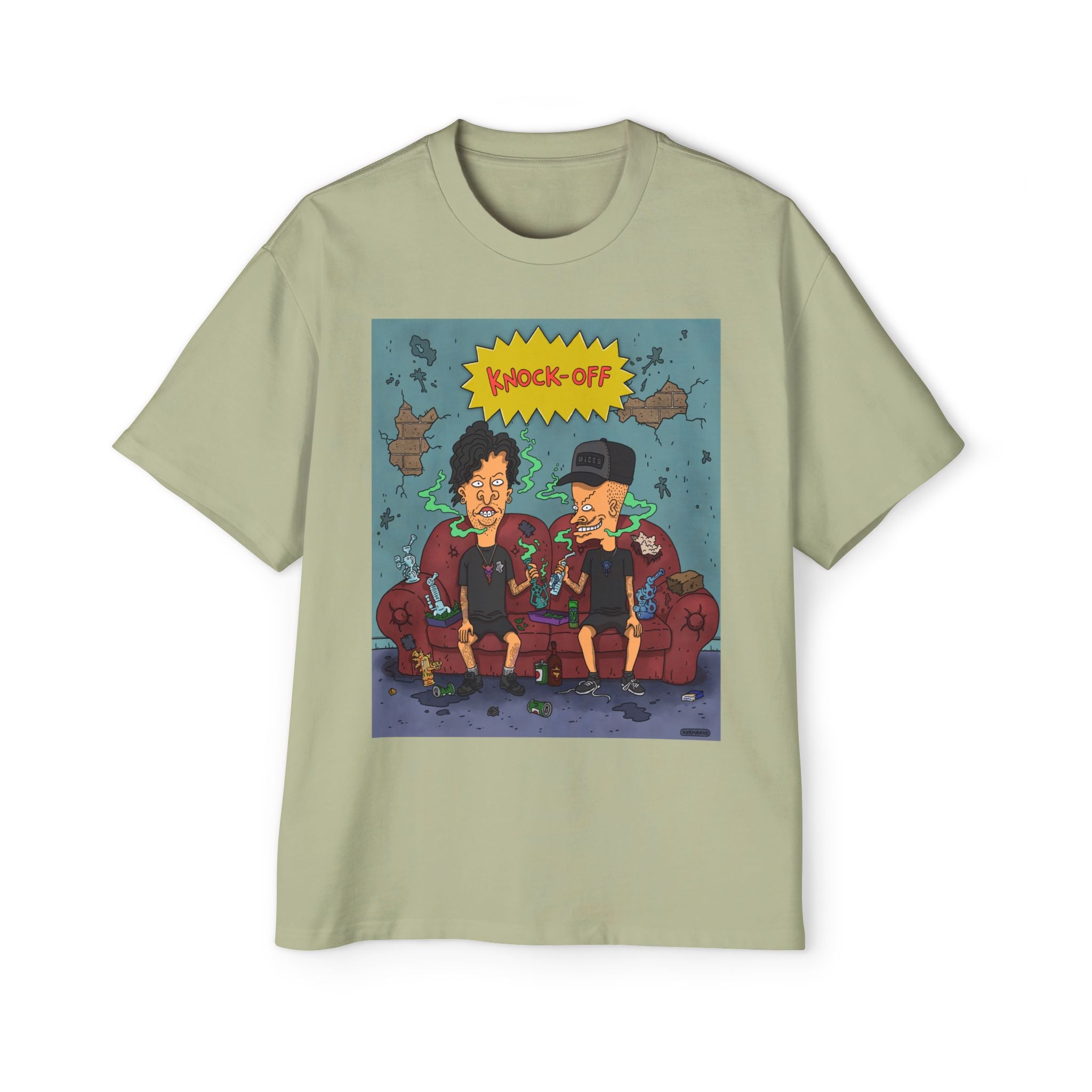 Knock Off Oversized Graphic Tee