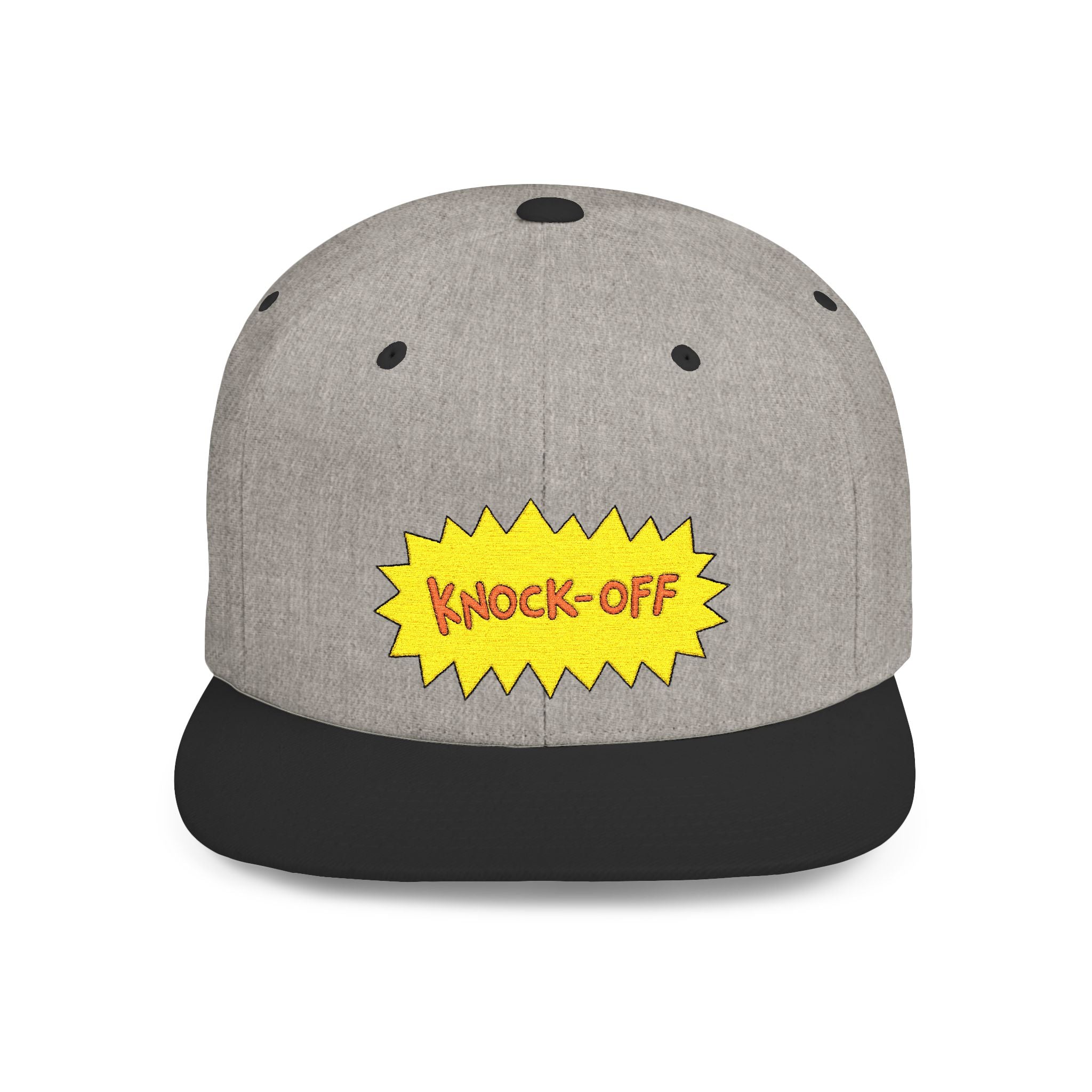 Knock Off Flat Bill Snapback