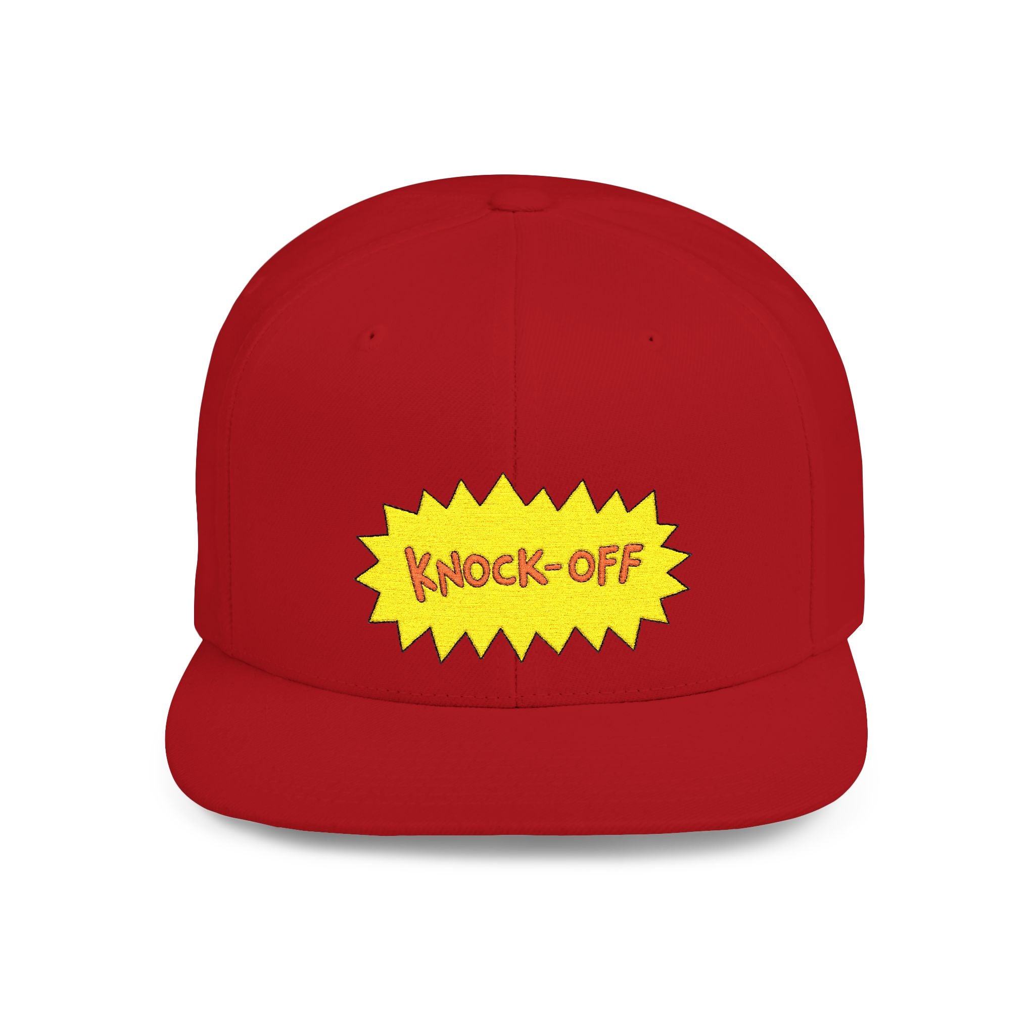 Knock Off Flat Bill Snapback