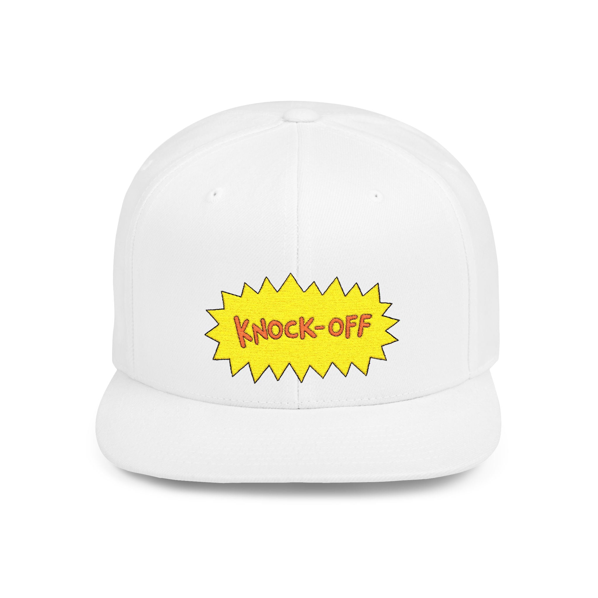 Knock Off Flat Bill Snapback