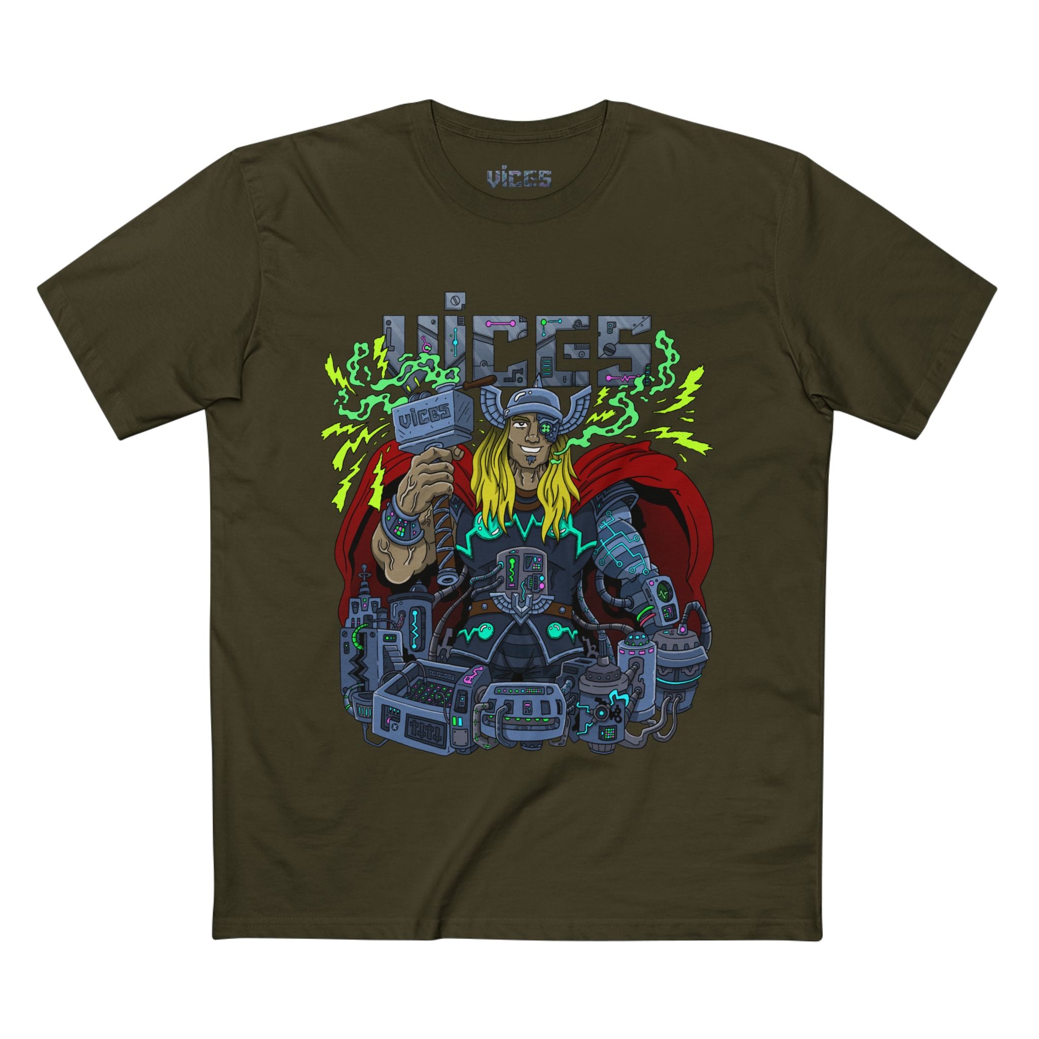 Vices ThundaPunk Graphic Staple Tee