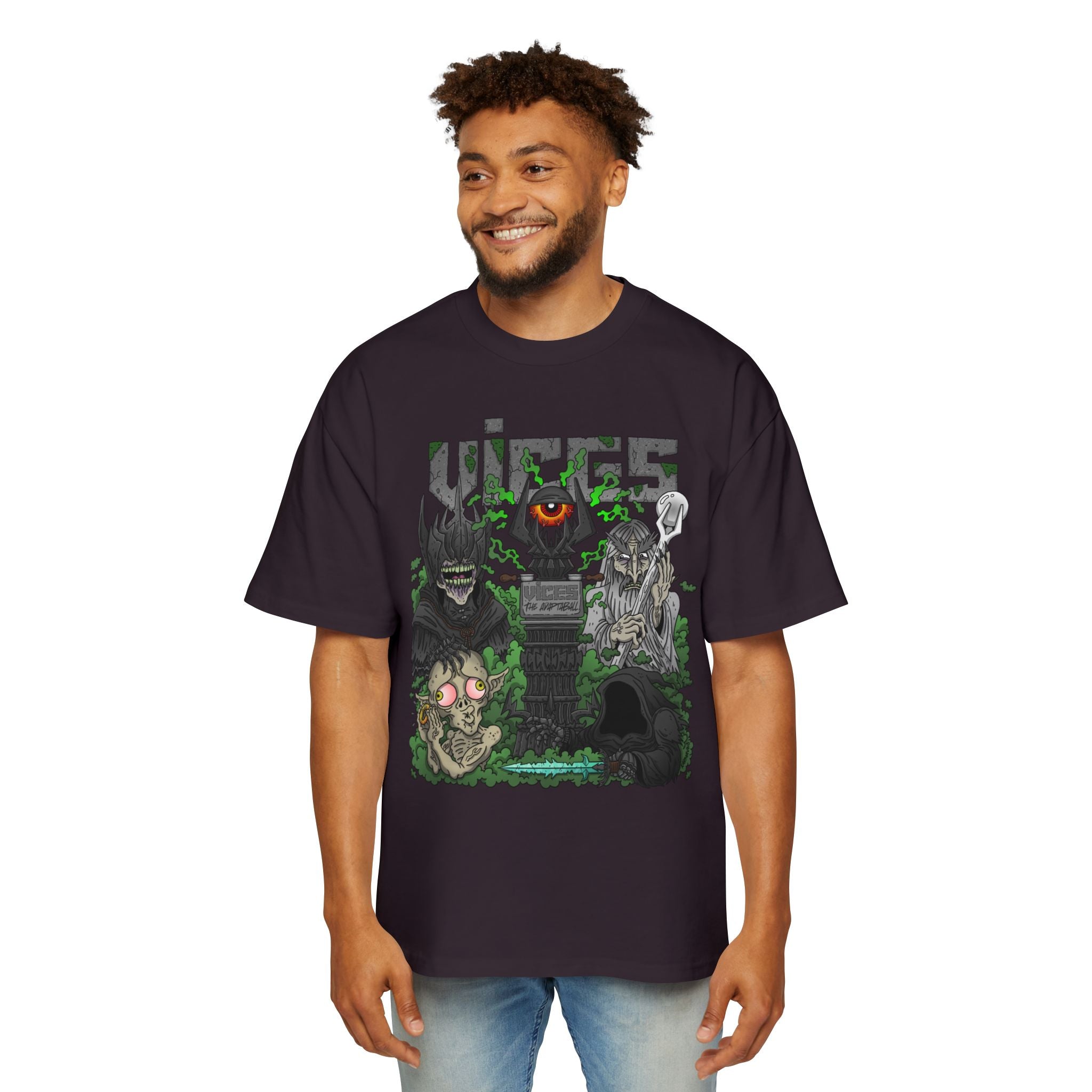 Vices The One Oversized Graphic Tee