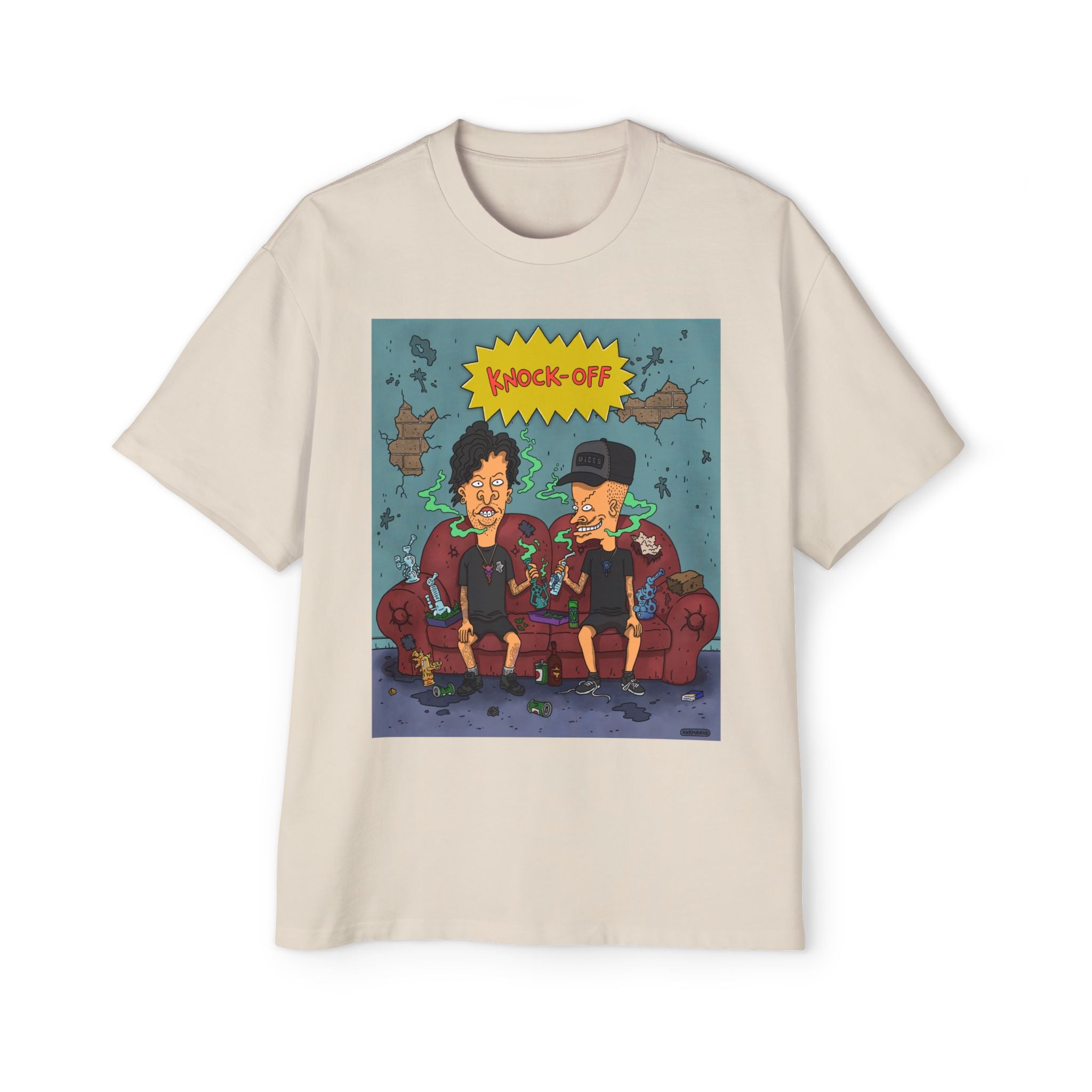 Knock Off Oversized Graphic Tee