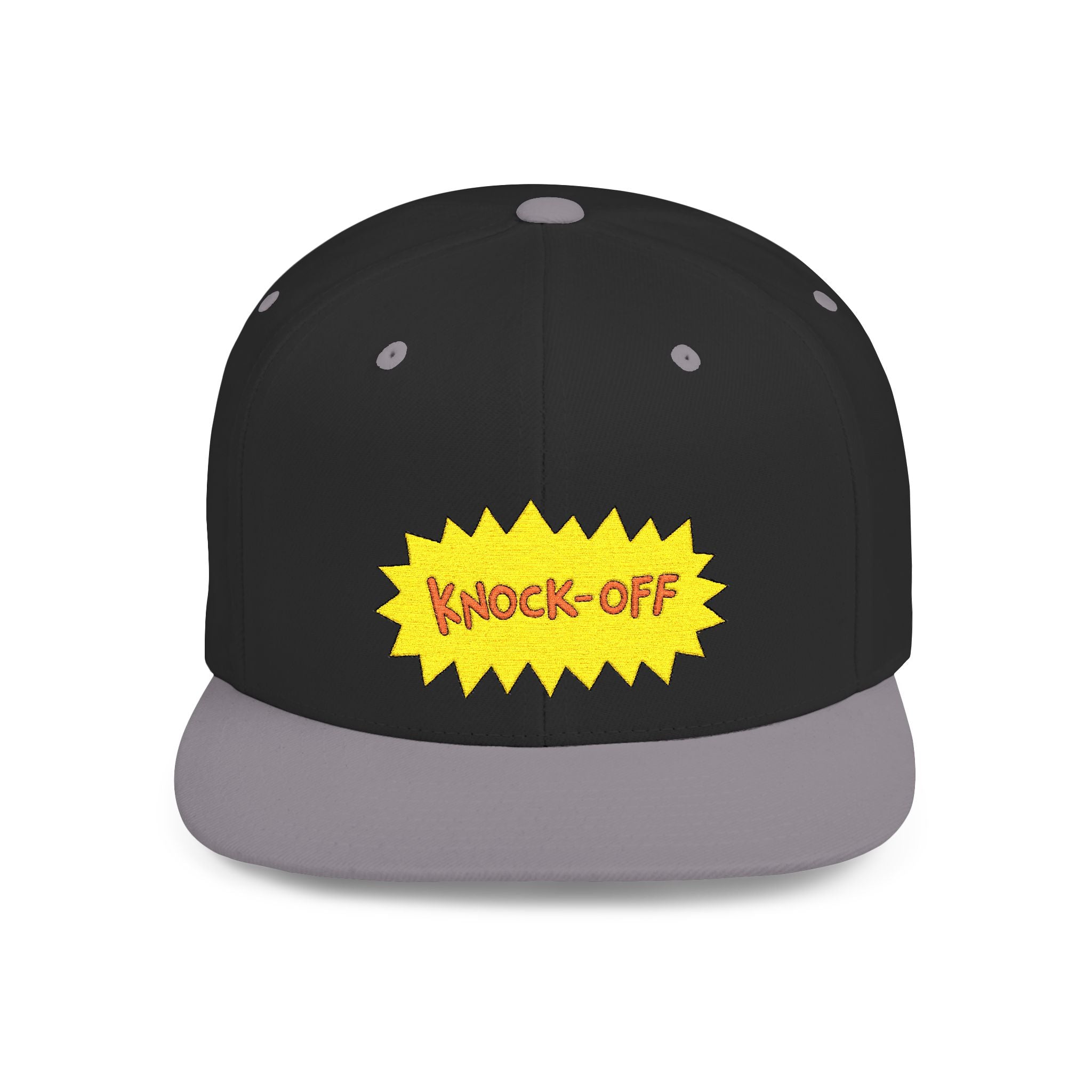 Knock Off Flat Bill Snapback