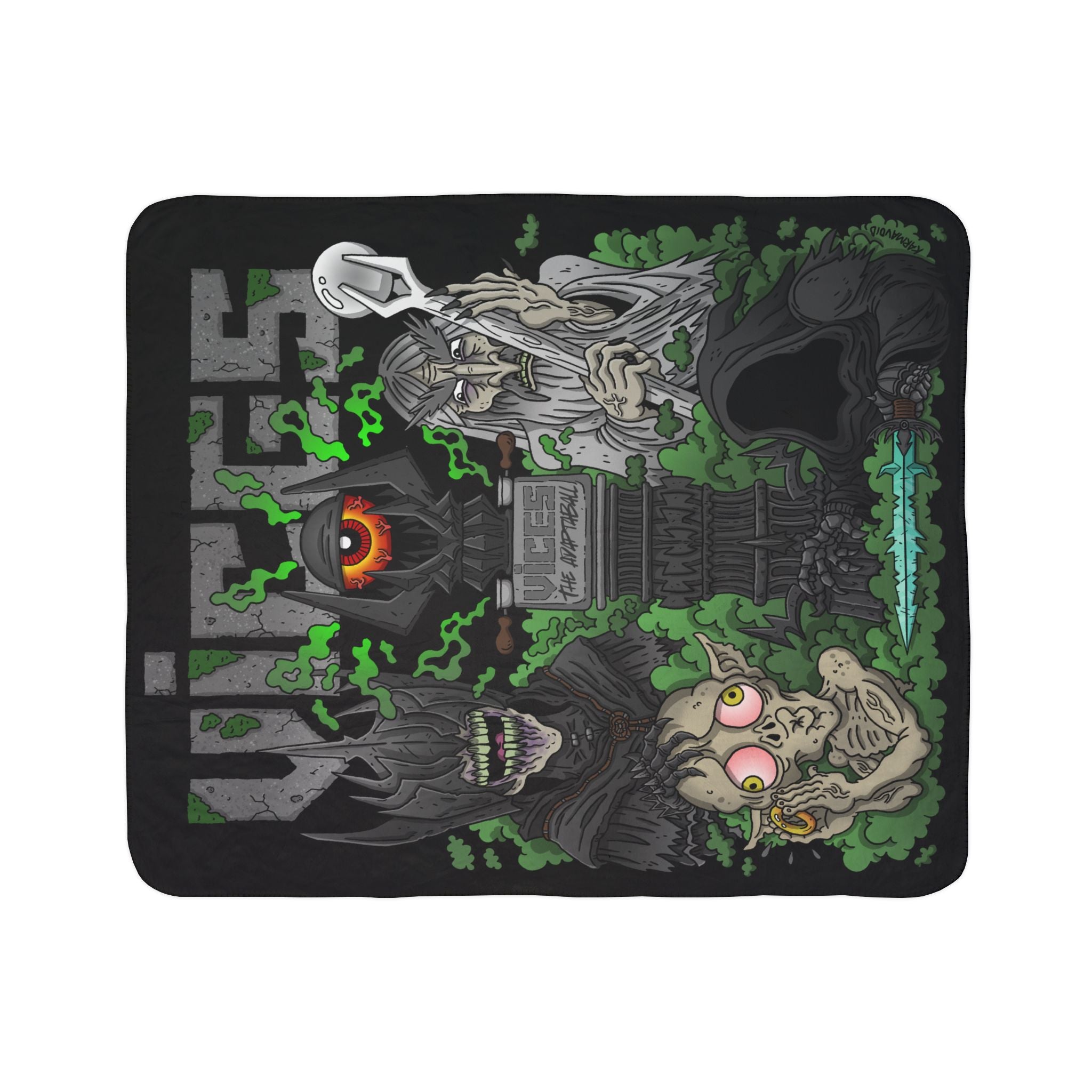 Vices The One Fleece Sherpa Blanket