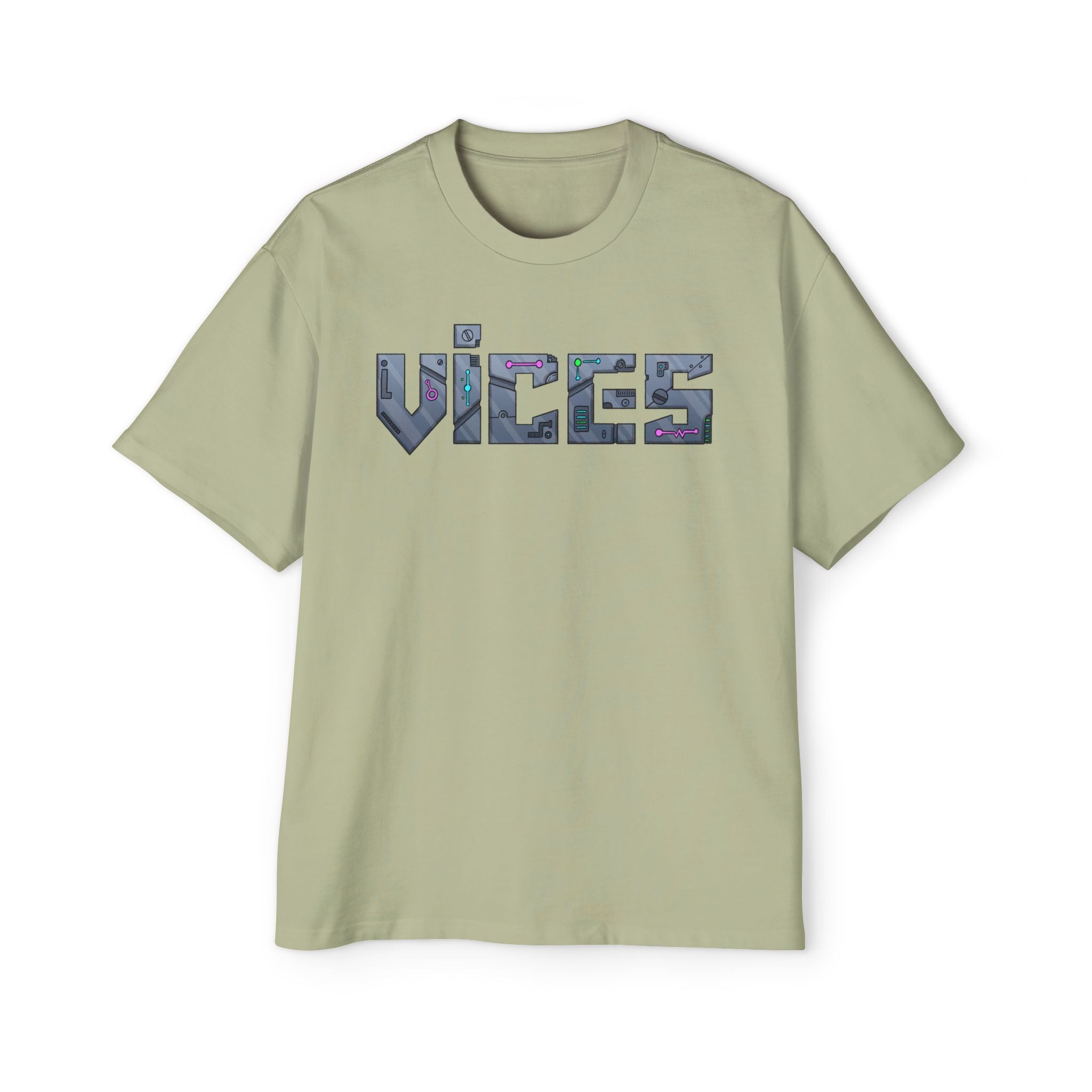 Vices ThundaPunk Oversized Graphic Tee