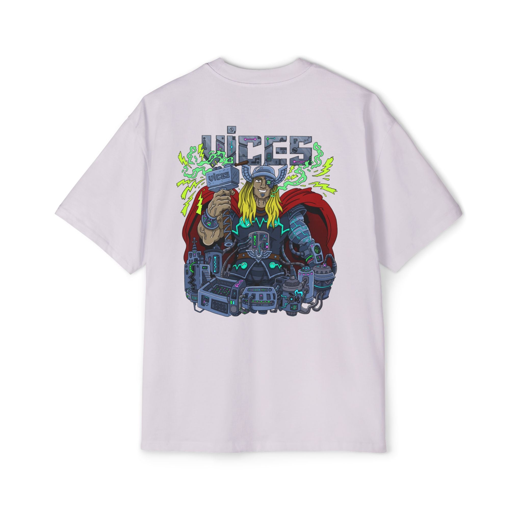 Vices ThundaPunk Oversized Graphic Tee