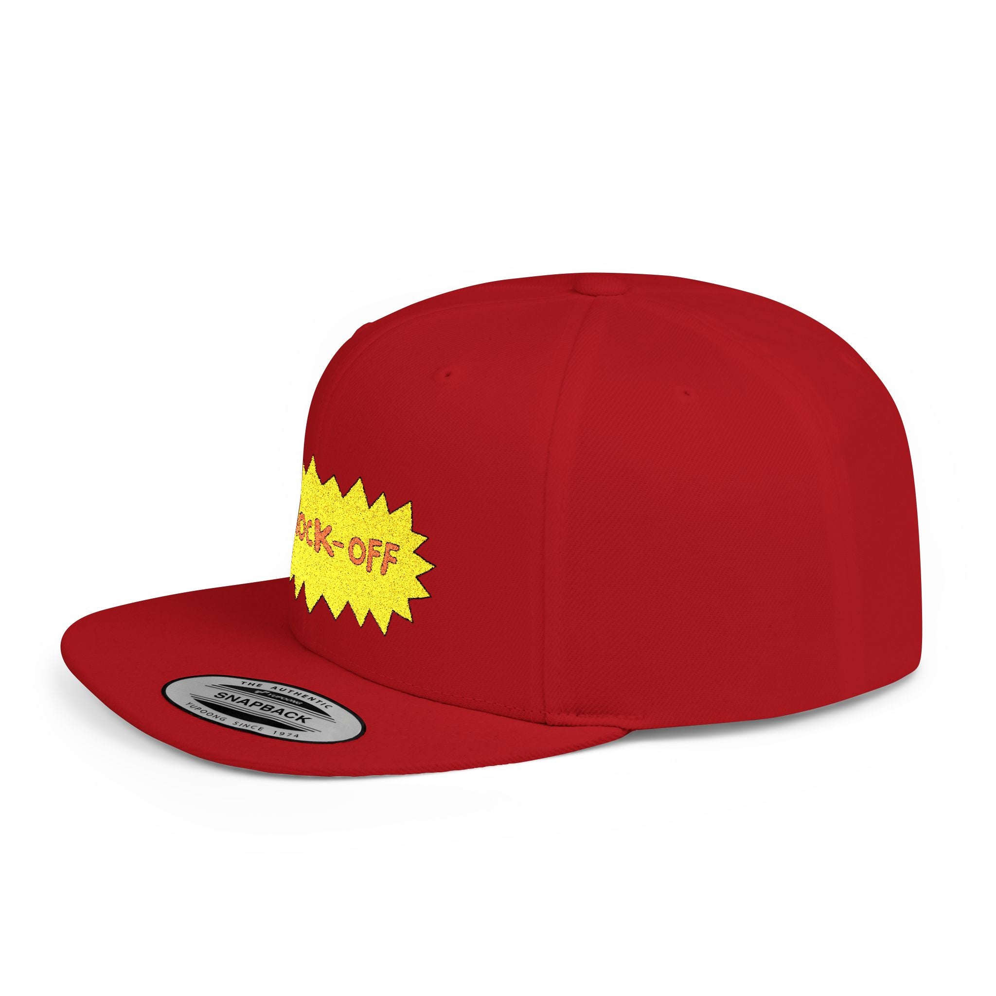 Knock Off Flat Bill Snapback