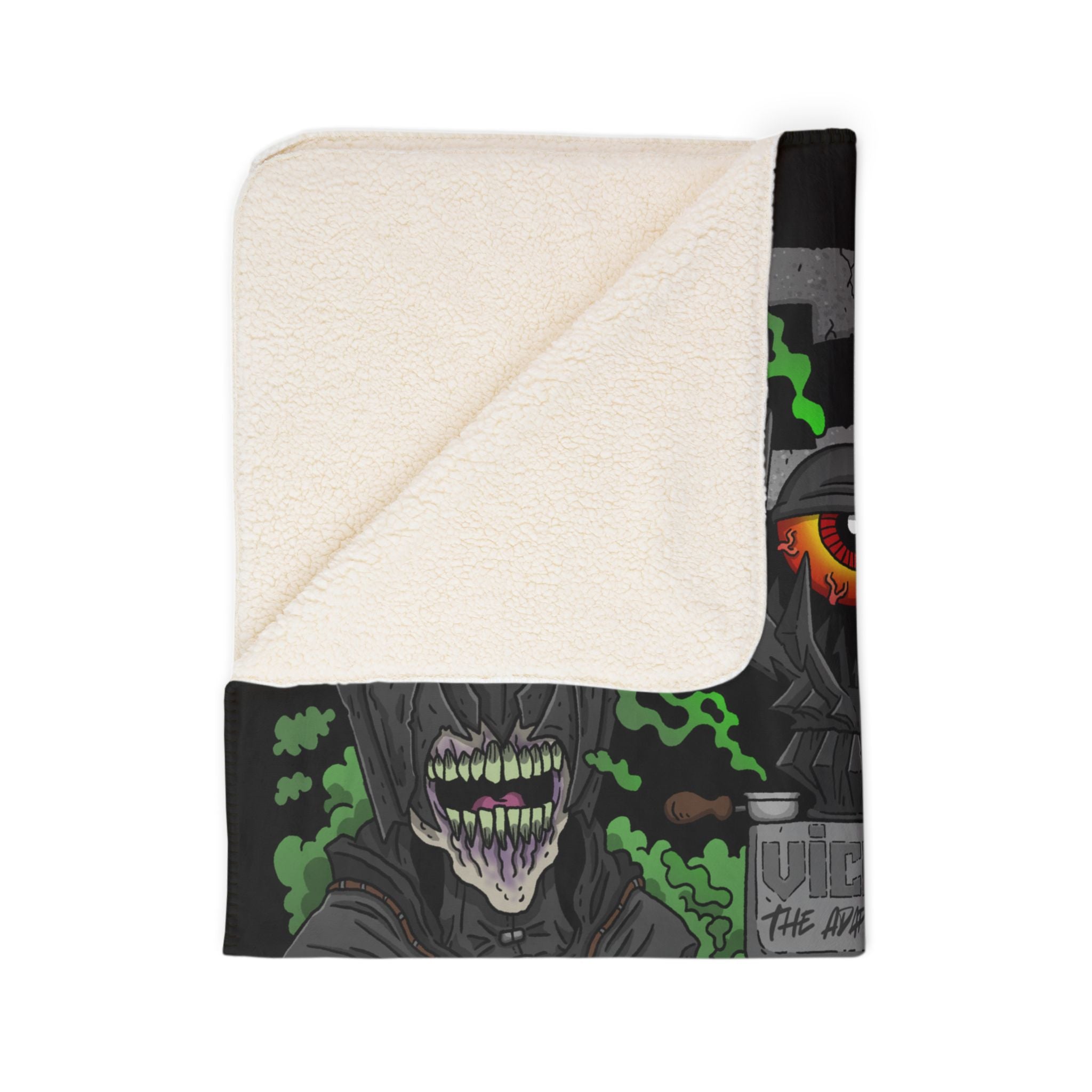 Vices The One Fleece Sherpa Blanket