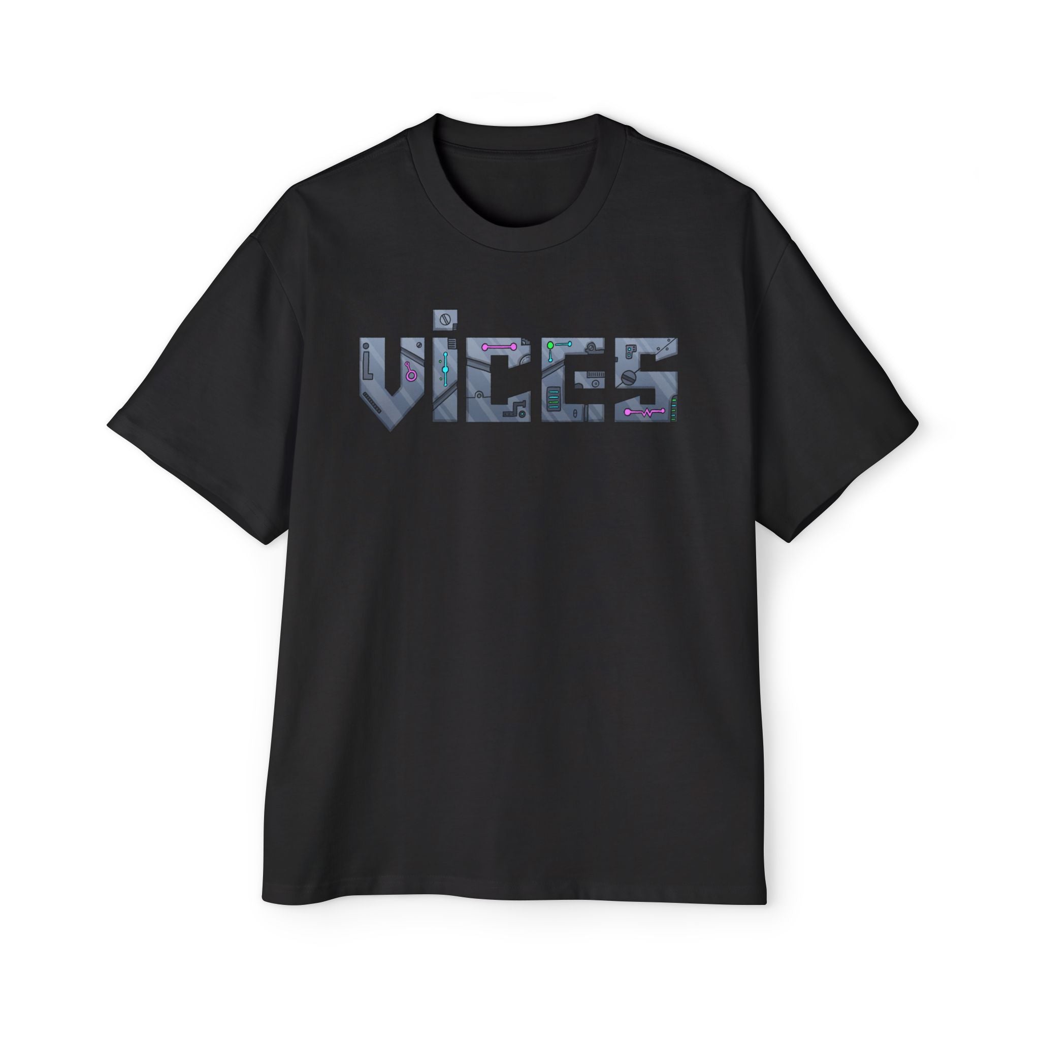Vices ThundaPunk Oversized Graphic Tee