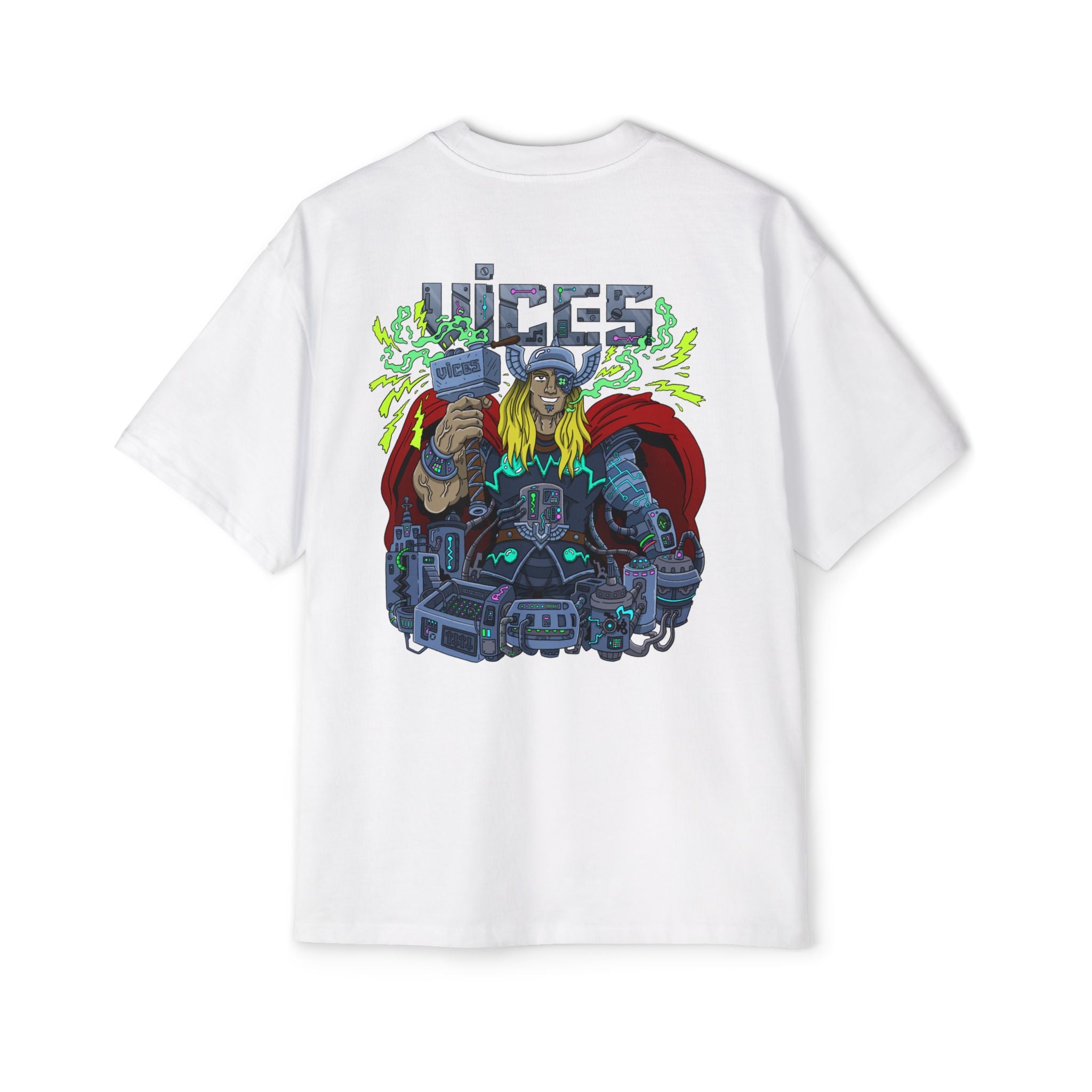 Vices ThundaPunk Oversized Graphic Tee