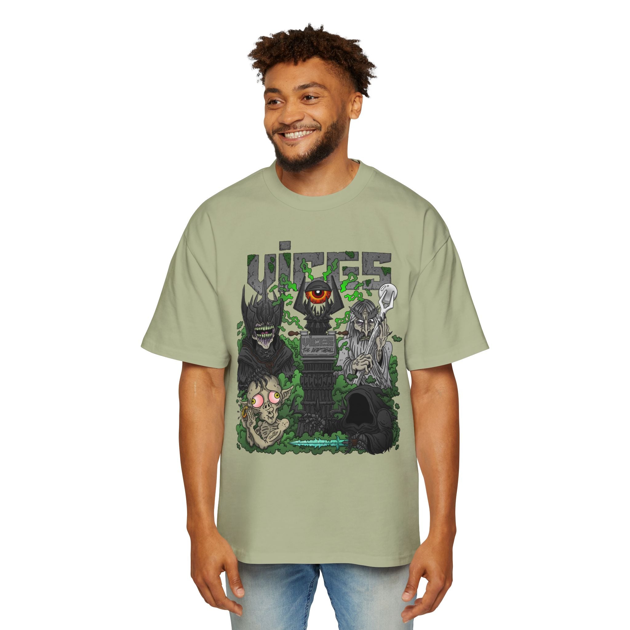 Vices The One Oversized Graphic Tee