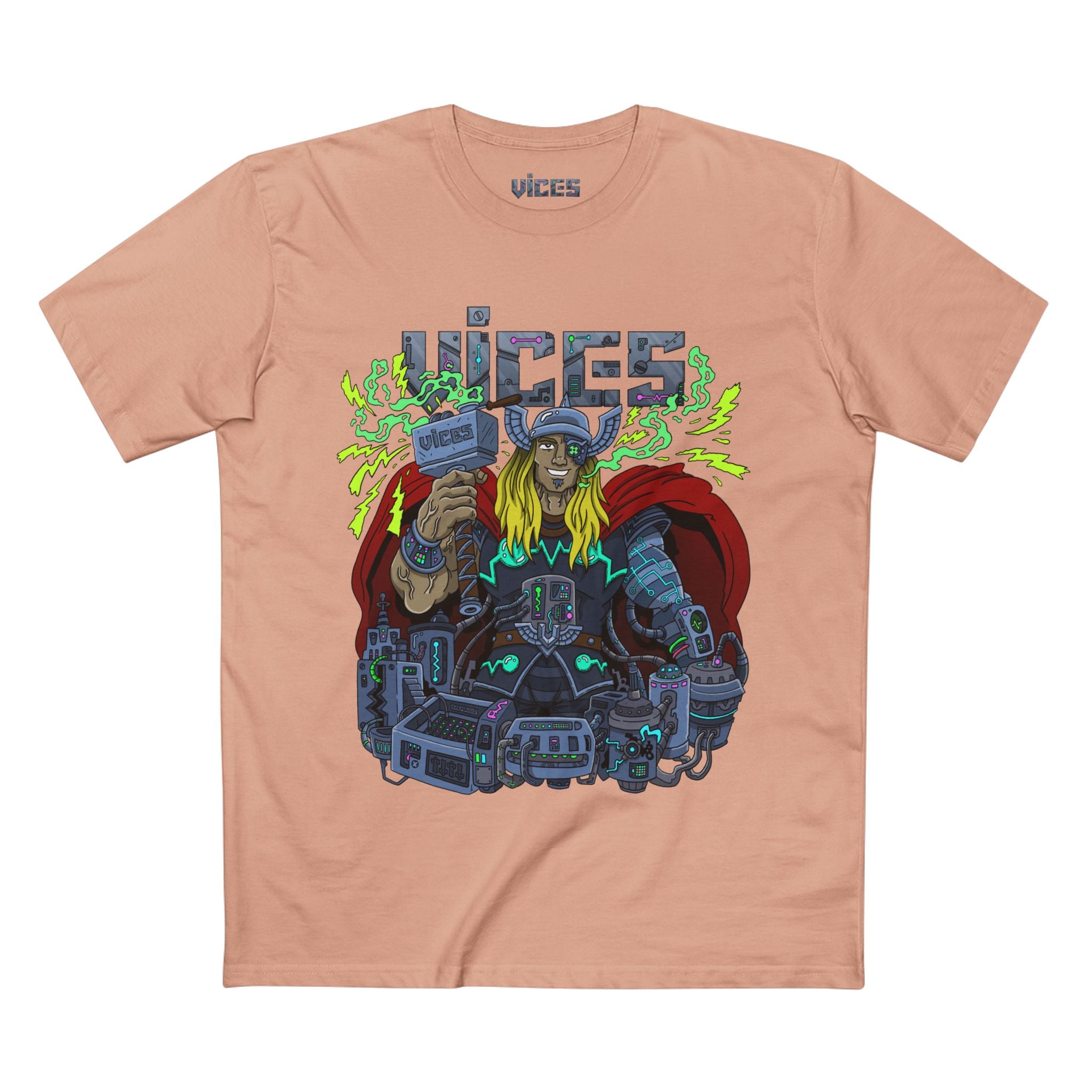 Vices ThundaPunk Graphic Staple Tee