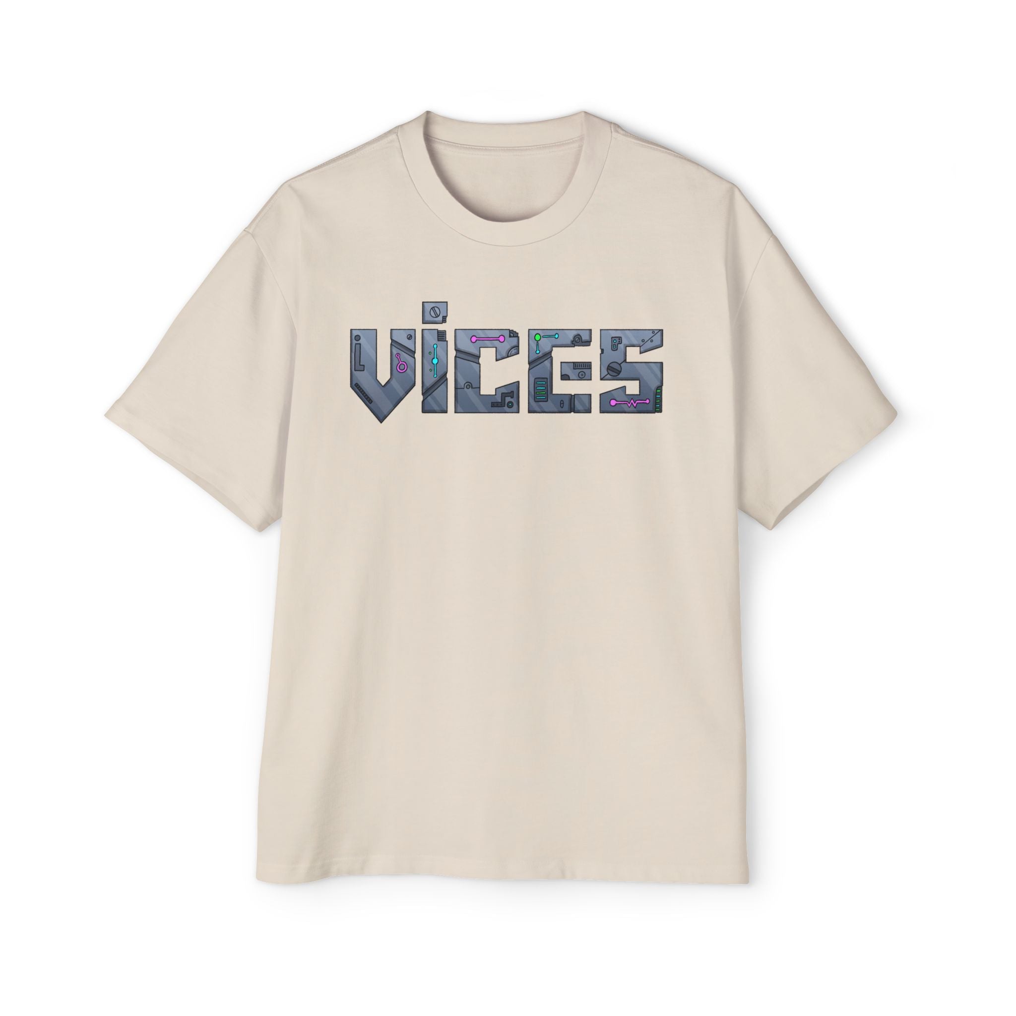 Vices ThundaPunk Oversized Graphic Tee