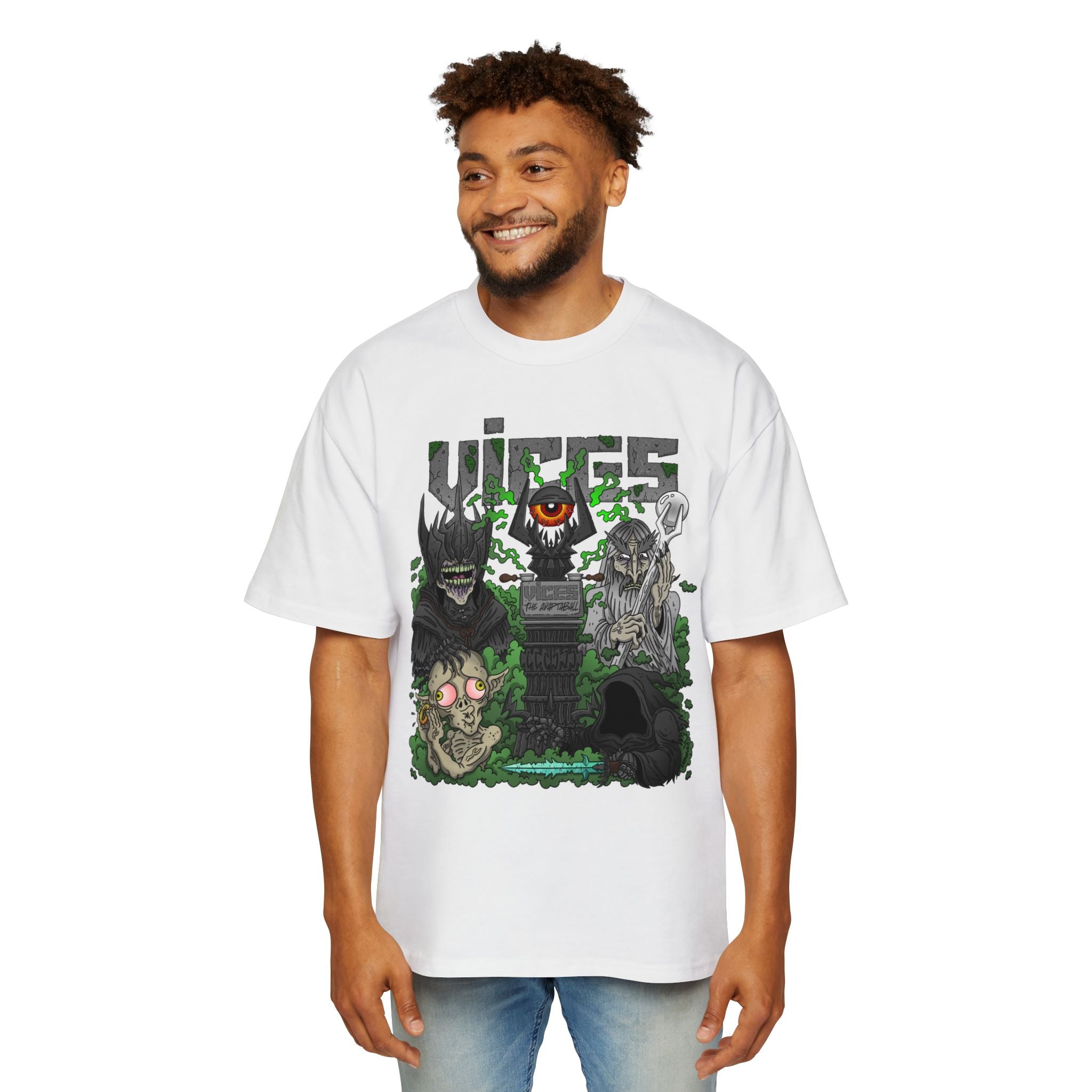 Vices The One Oversized Graphic Tee