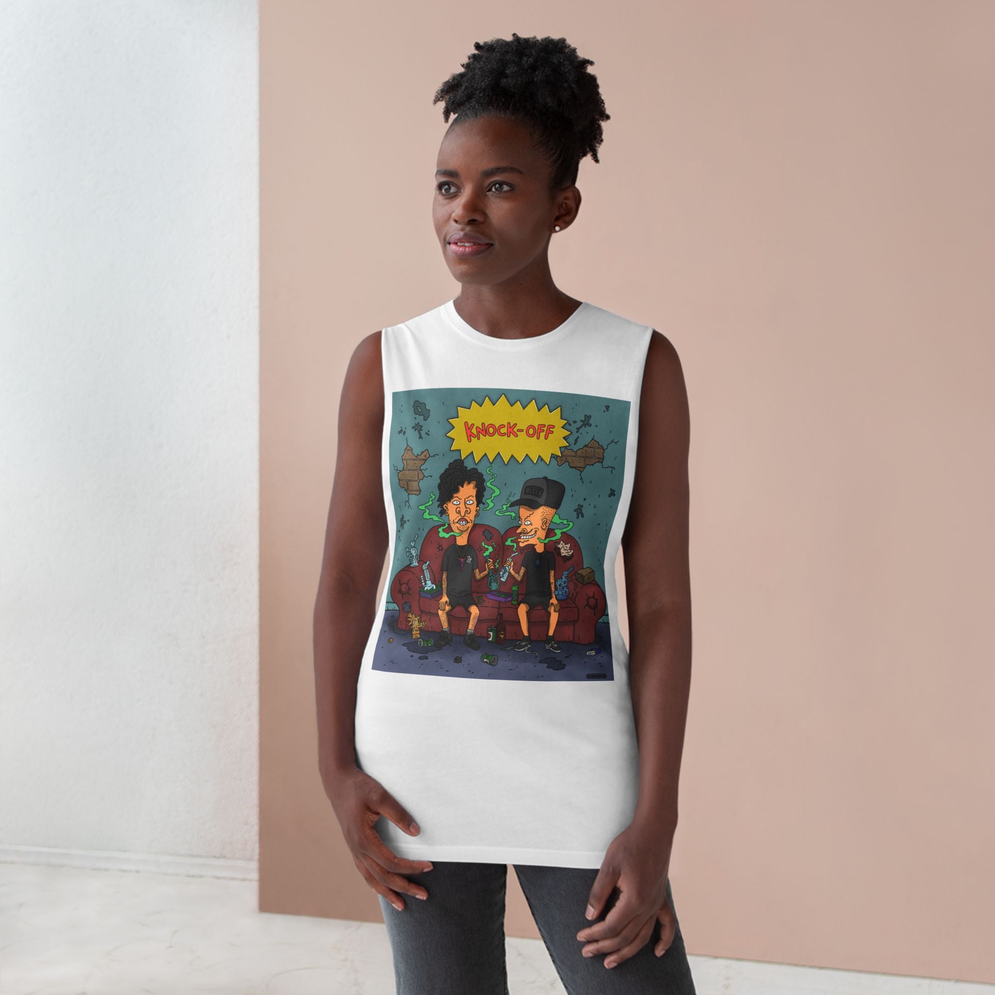 Knock Off Graphic Tank Top