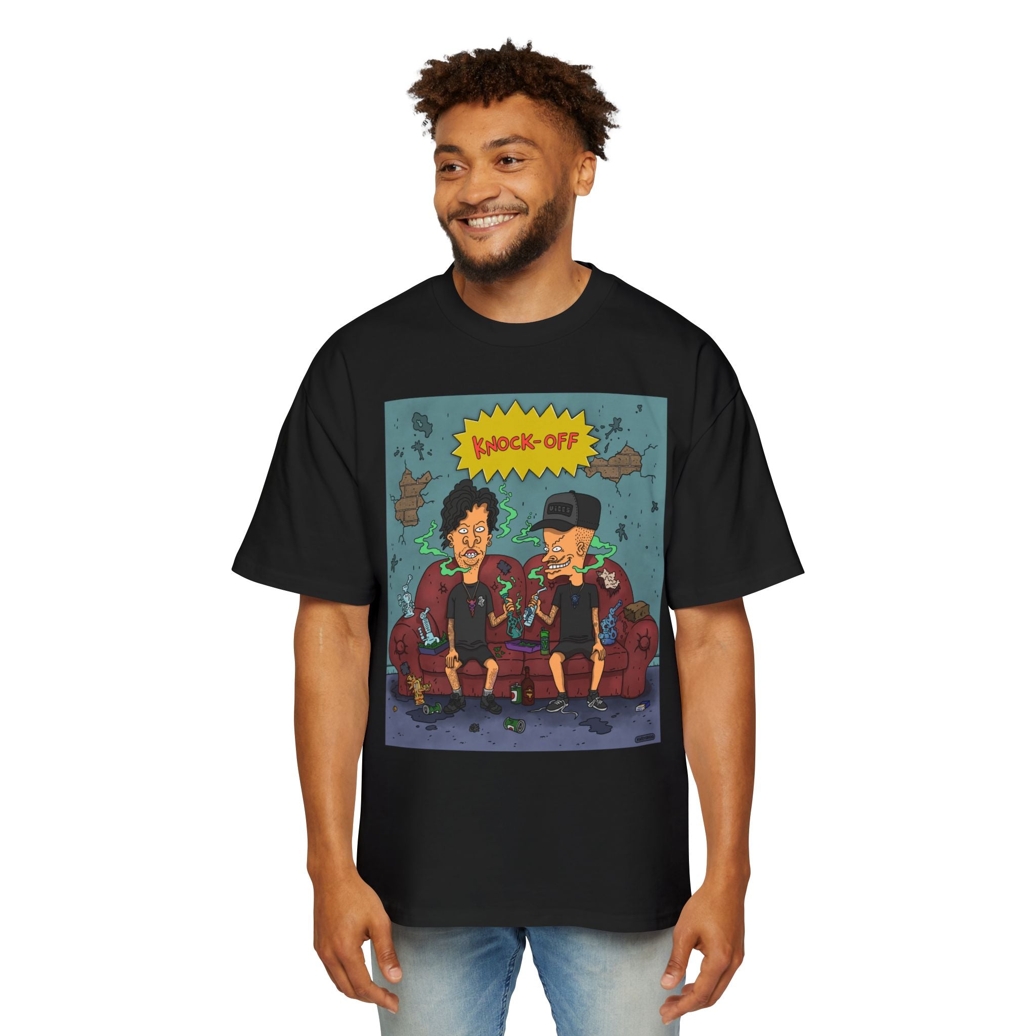 Knock Off Oversized Graphic Tee