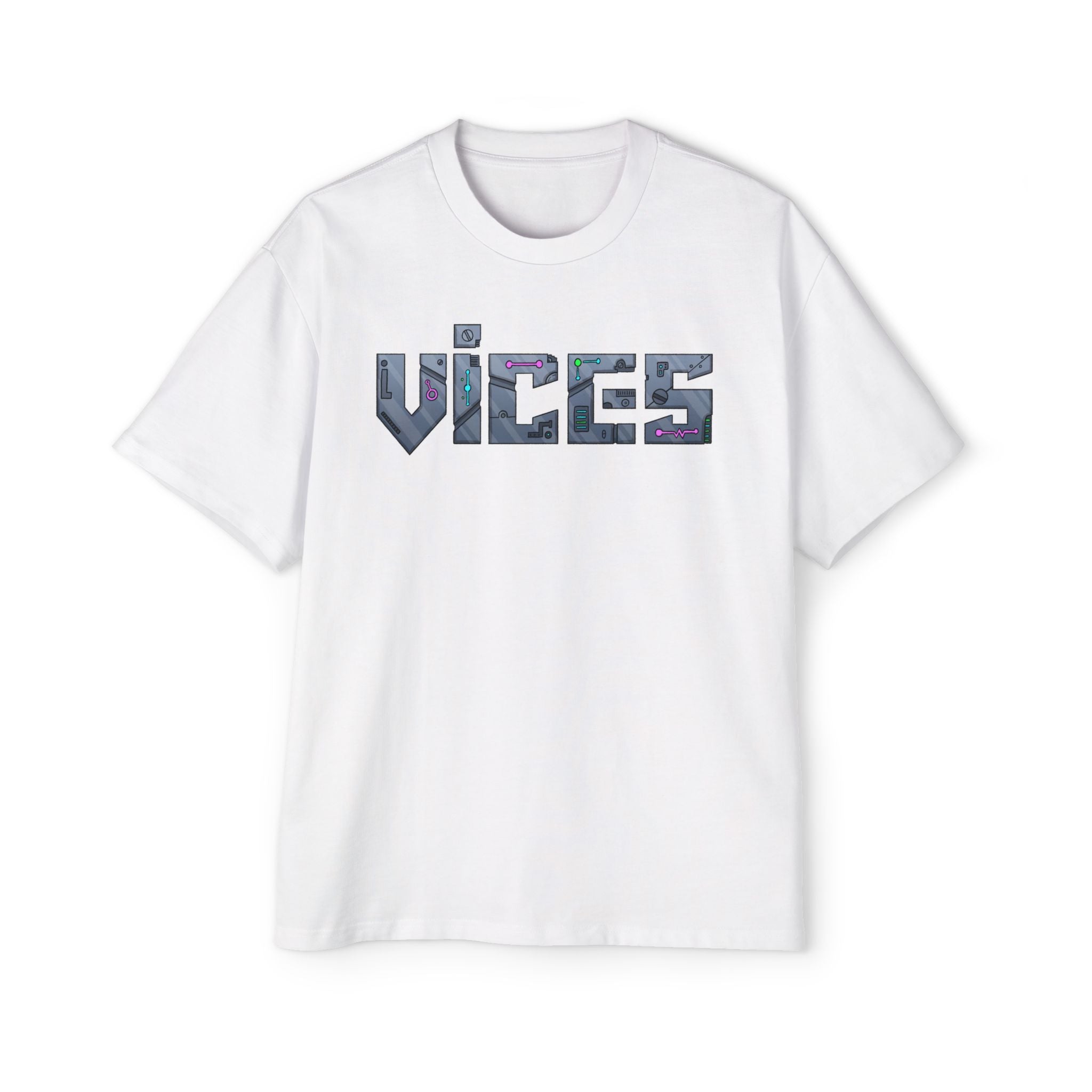 Vices ThundaPunk Oversized Graphic Tee