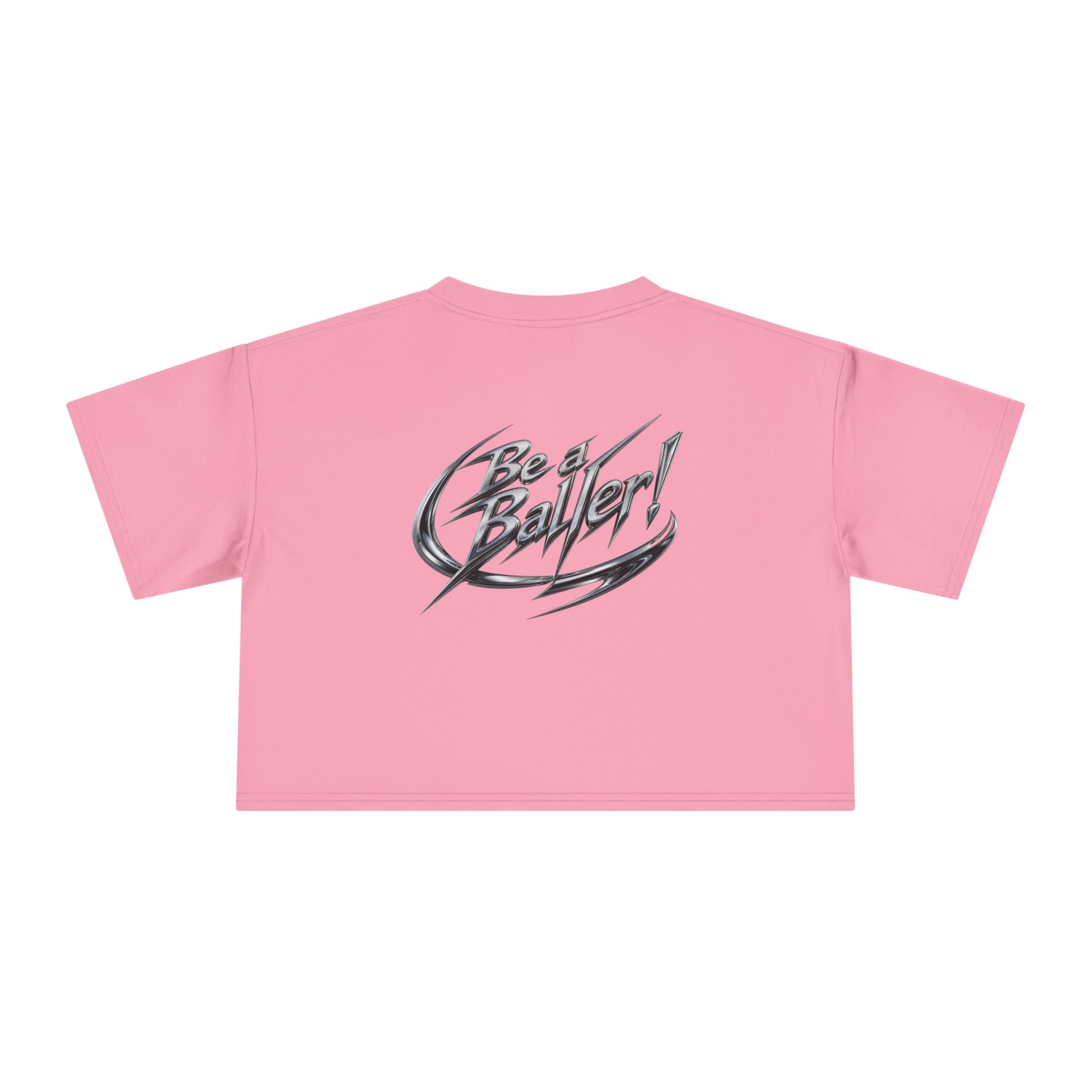 Chrome Vices Be A Baller Crop Tee