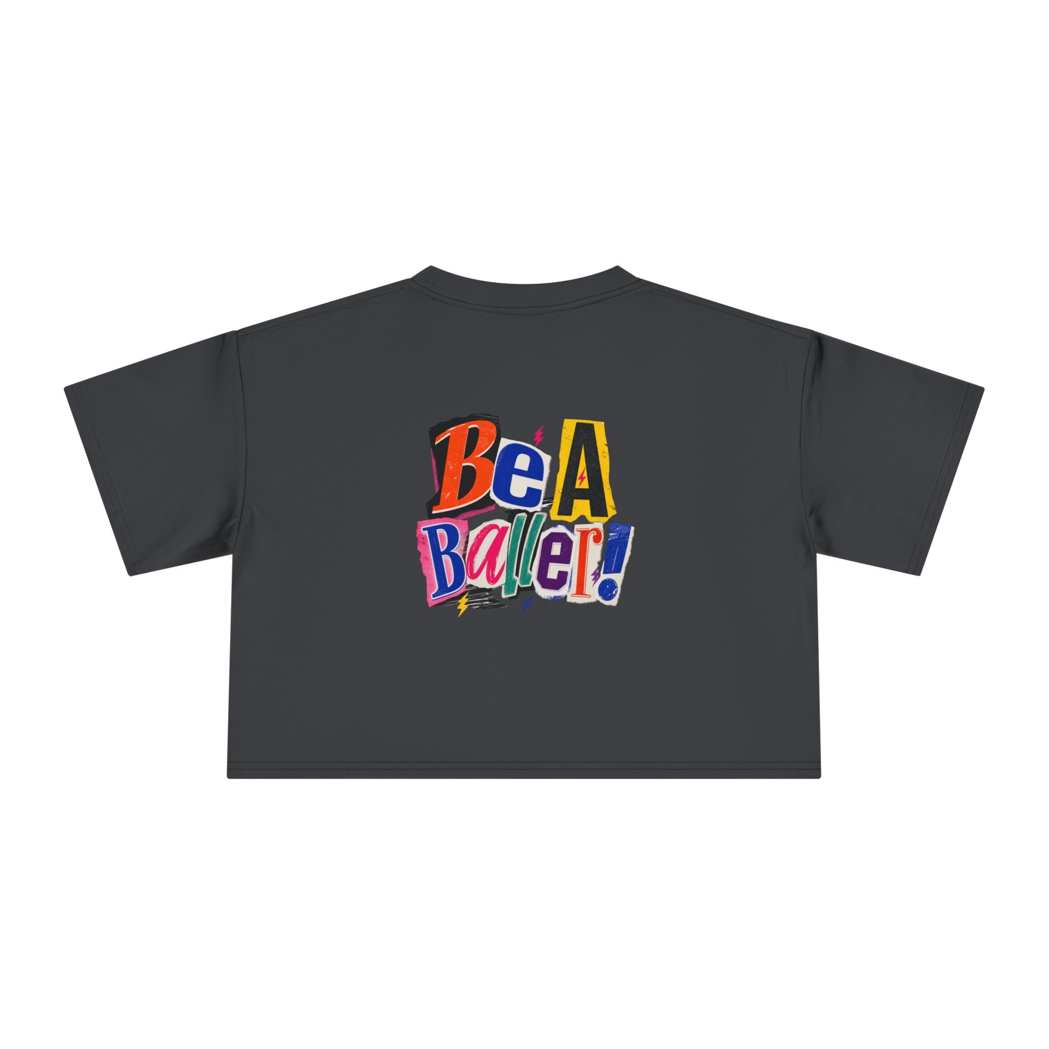 Vices Cyber Be A Baller Crop Tee