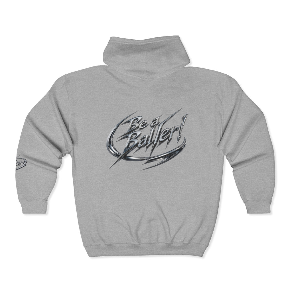 Chrome Vices Be A Baller Zip Hoodie