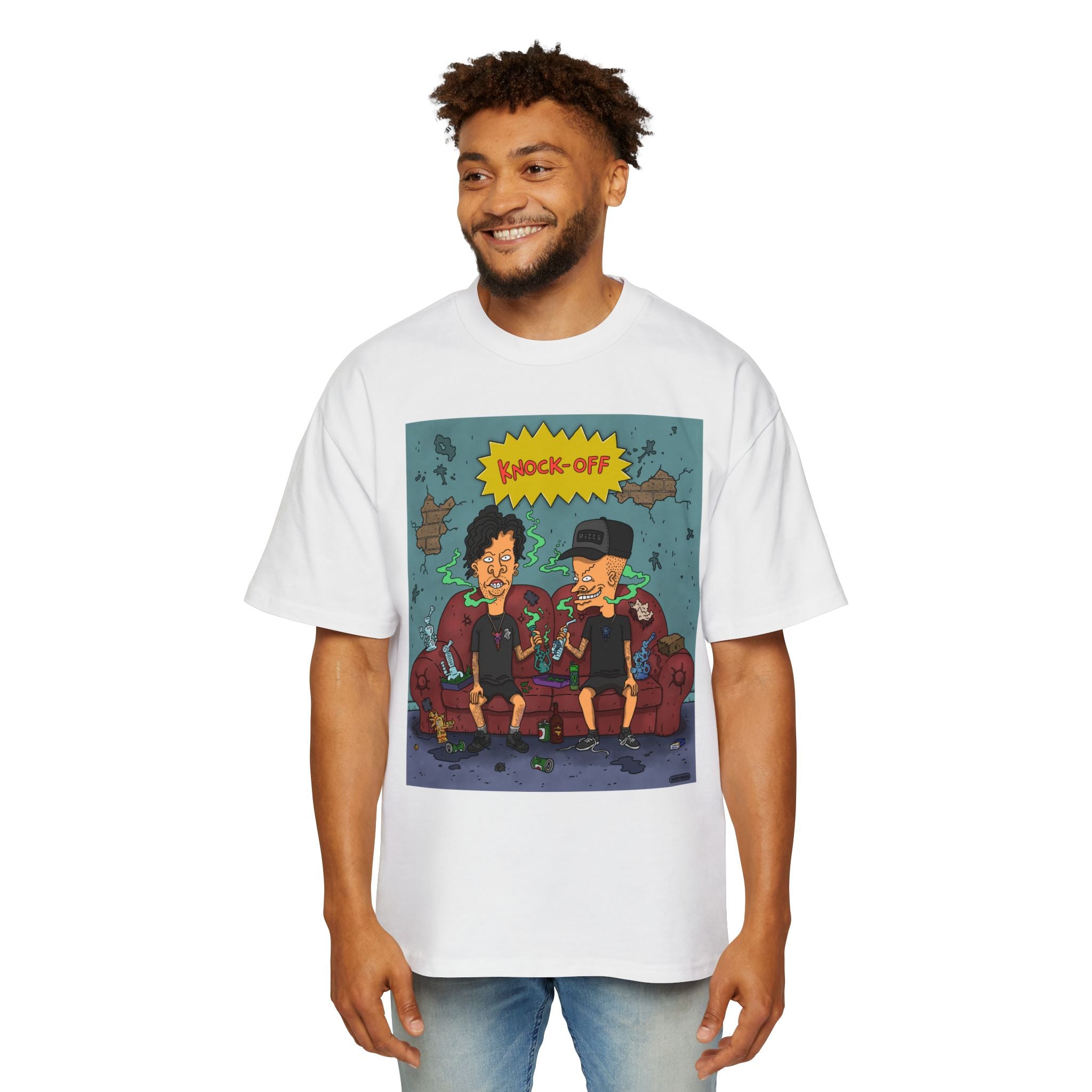 Knock Off Oversized Graphic Tee