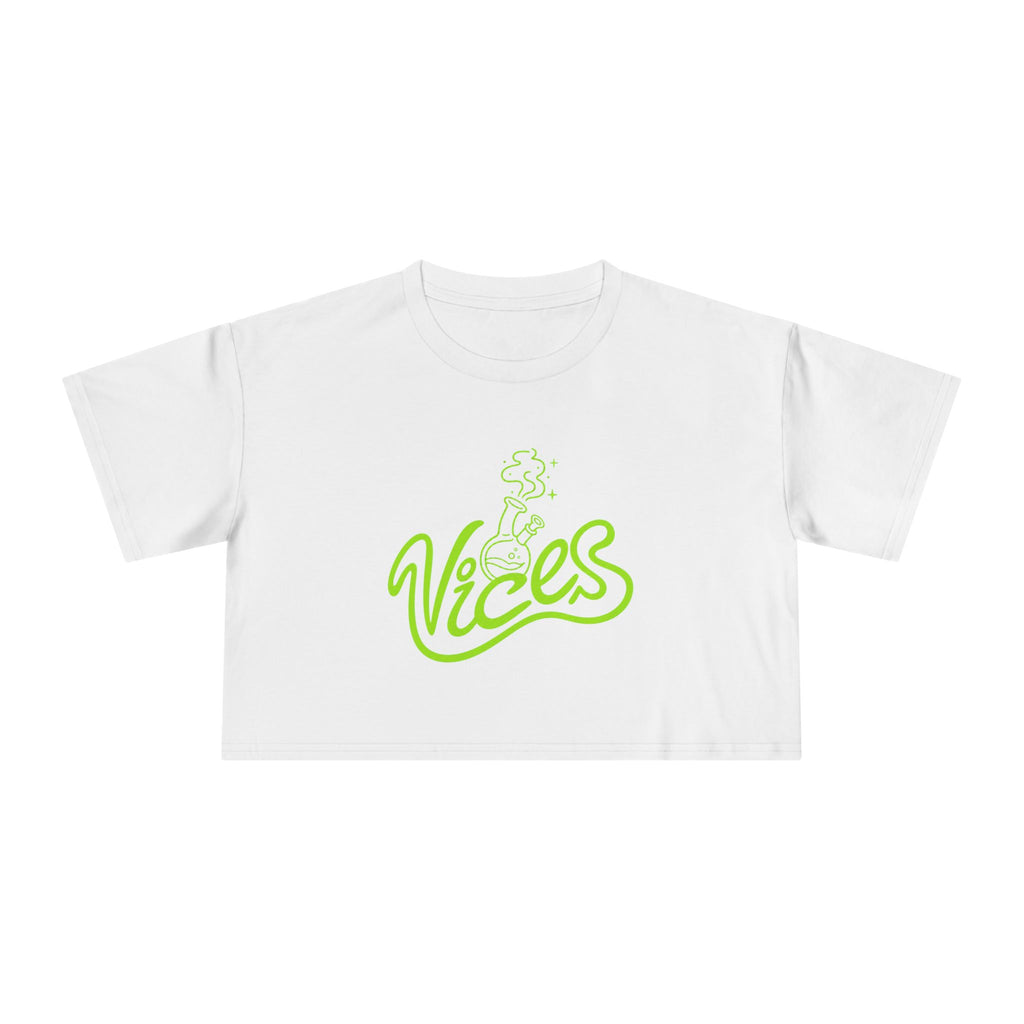 Scribble Vices Crop Tee