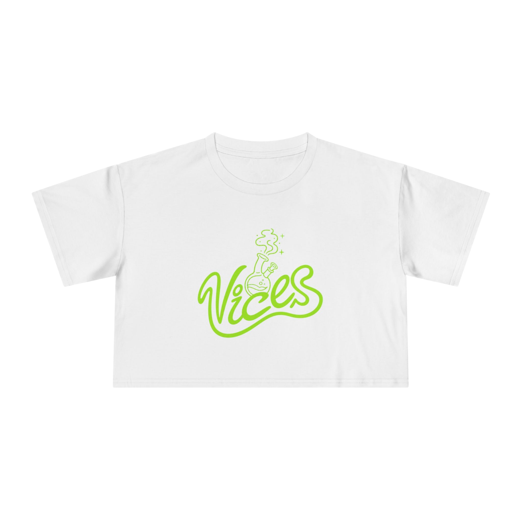 Scribble Vices Crop Tee