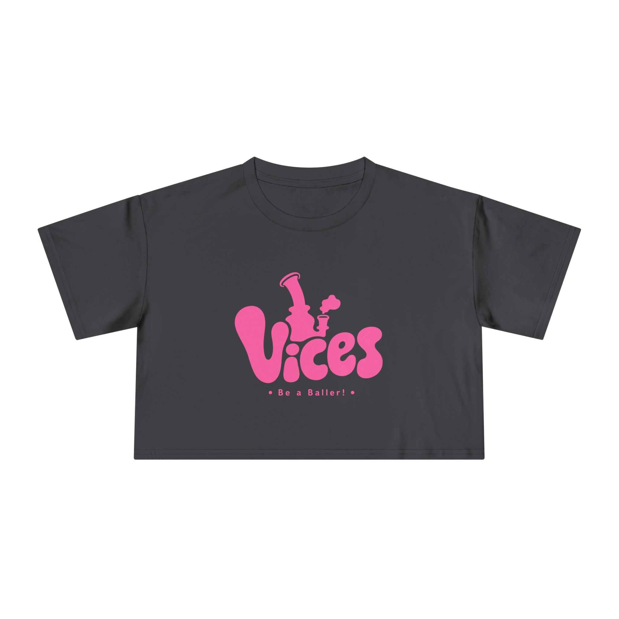 Bubbly Vices Crop Tee