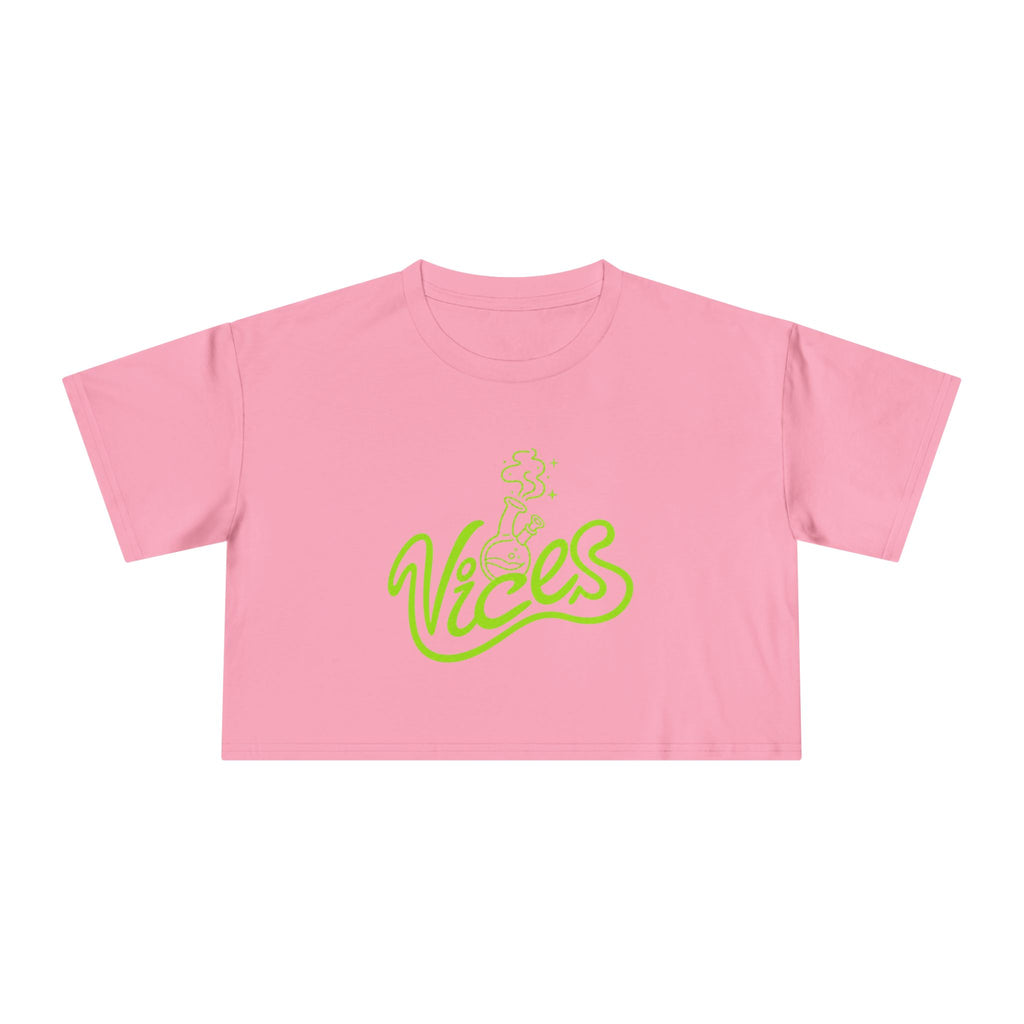 Scribble Vices Crop Tee