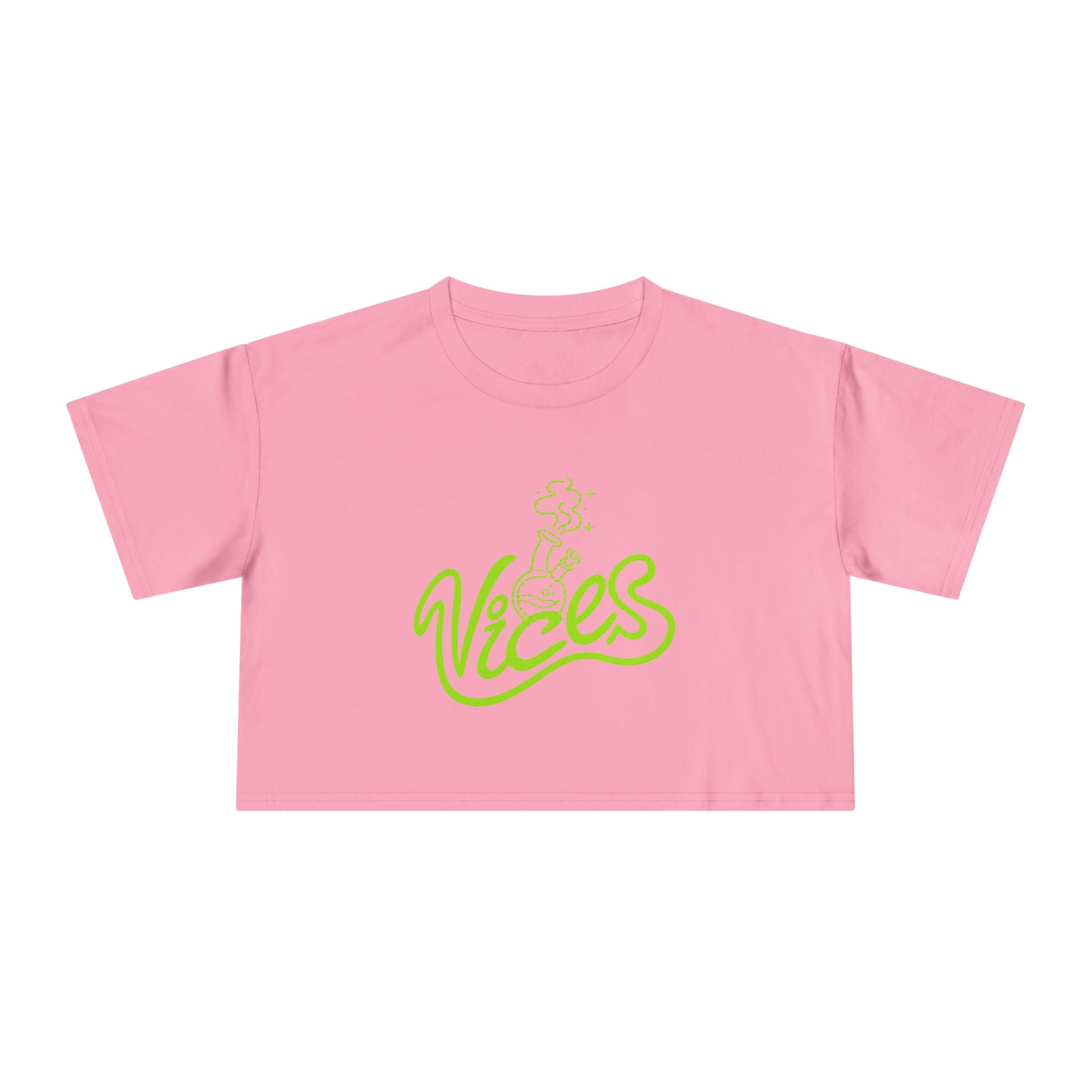 Scribble Vices Crop Tee