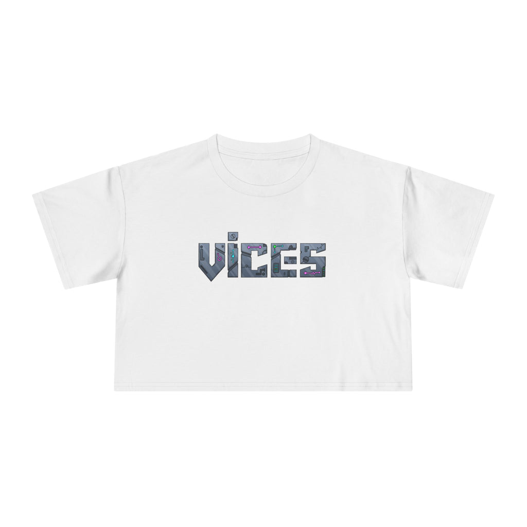 Vices Cyber Be A Baller Crop Tee