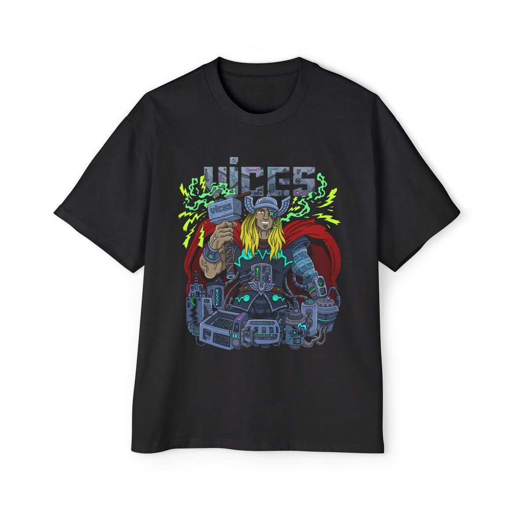 Vices ThundaPunk Oversized Graphic Tee