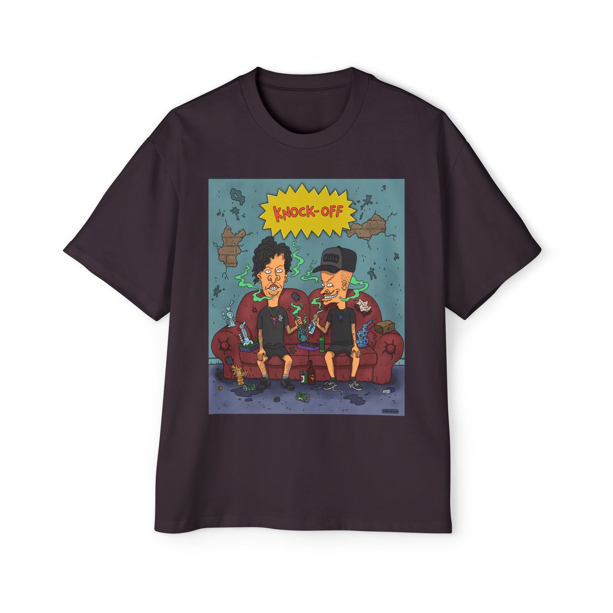 Knock Off Oversized Graphic Tee