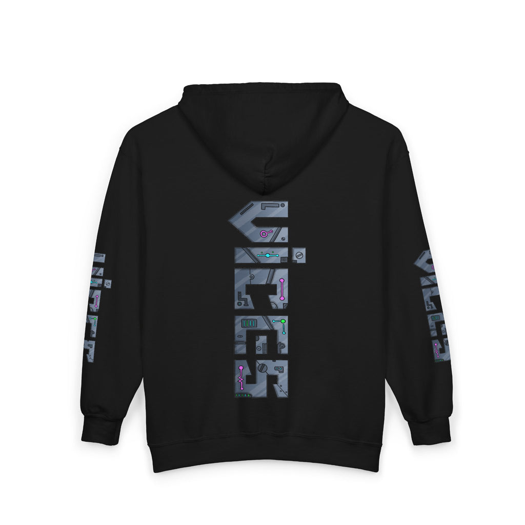 Vices Cyber-Logo Zip Hoodie