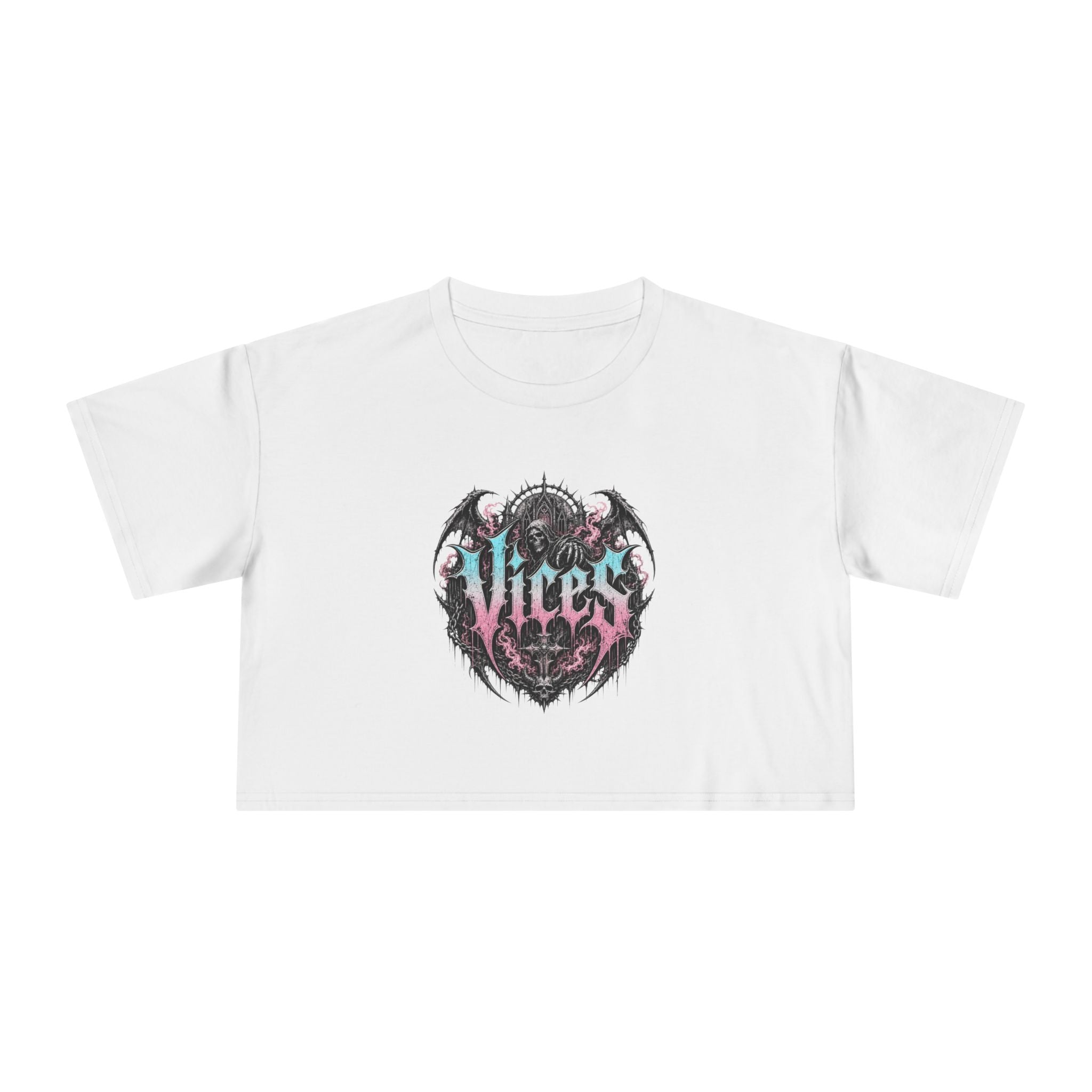 Metal Vices Crop Tee