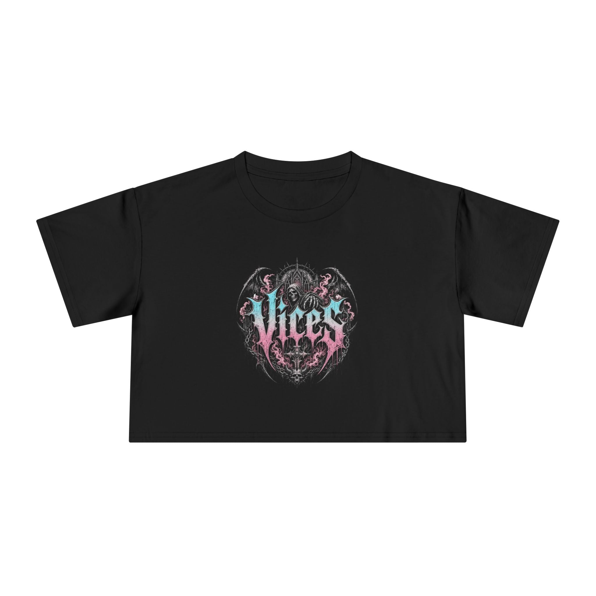 Metal Vices Crop Tee