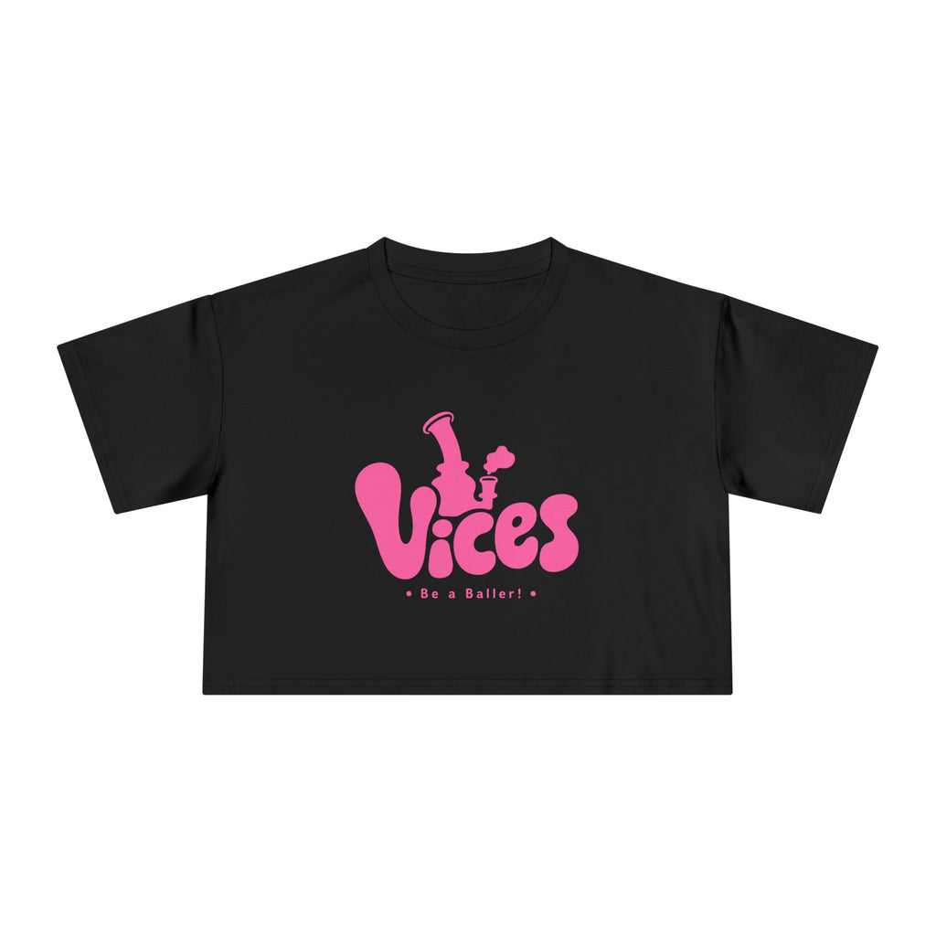 Bubbly Vices Crop Tee