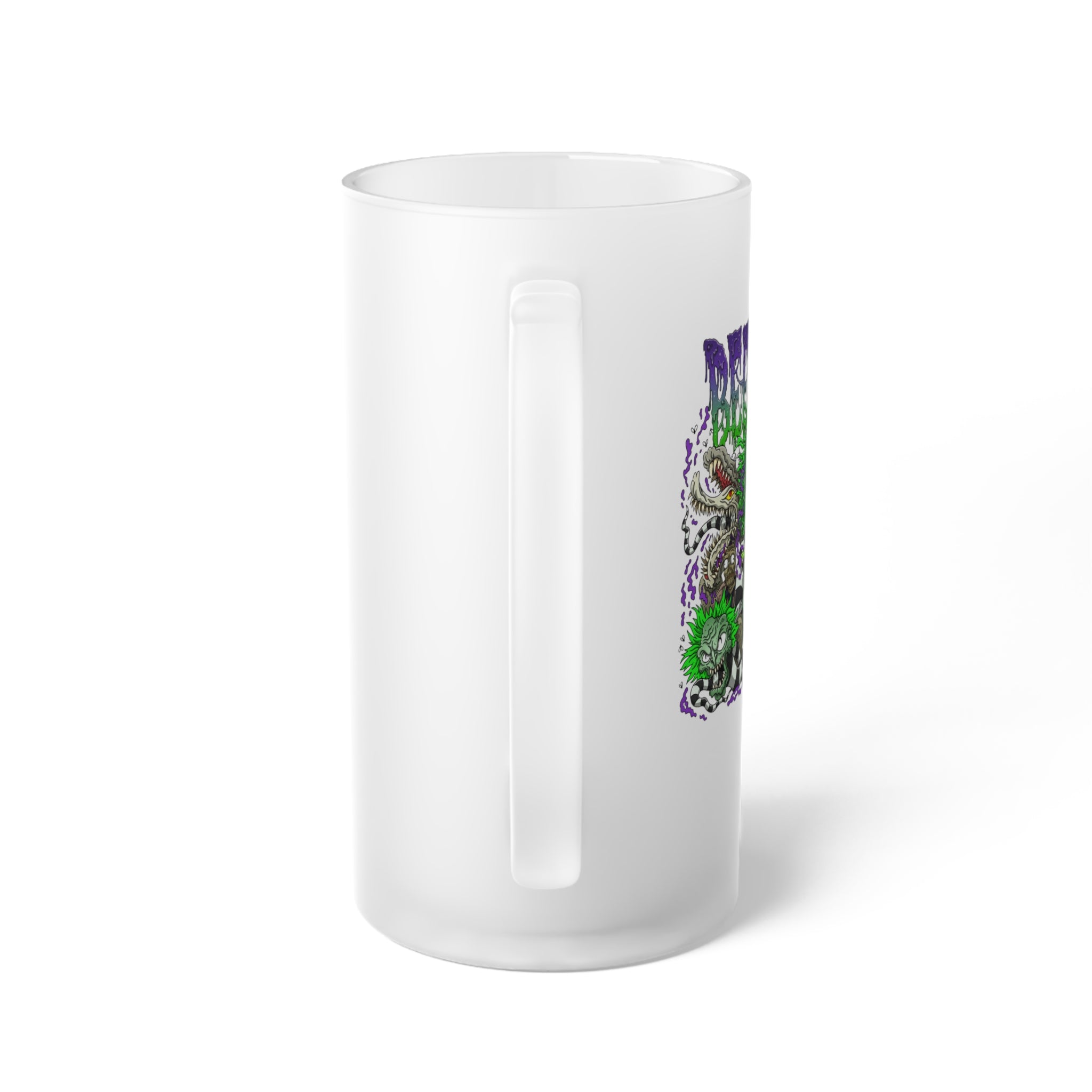 Beedles Frosted Glass Beer Mug