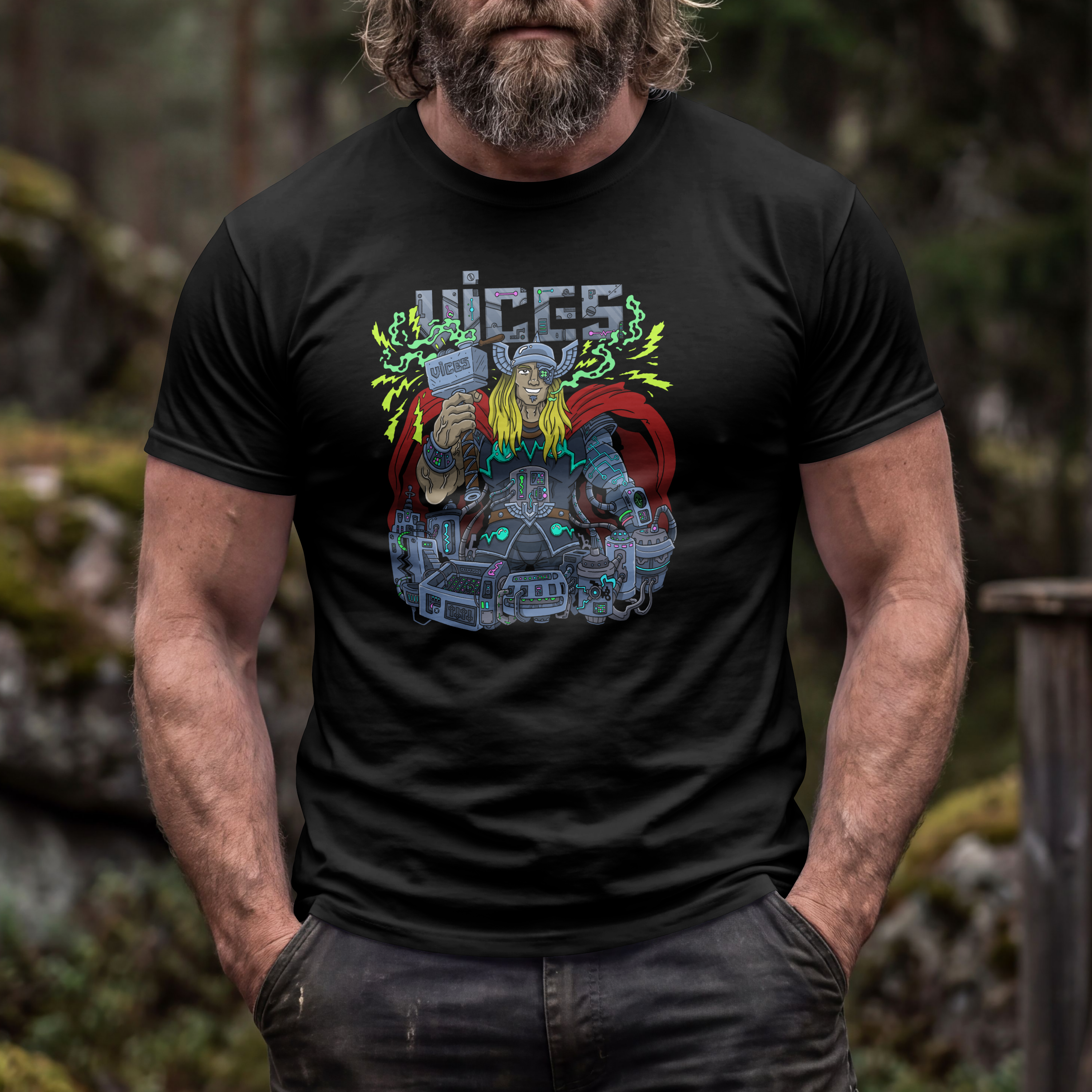 Vices ThundaPunk Band Tee