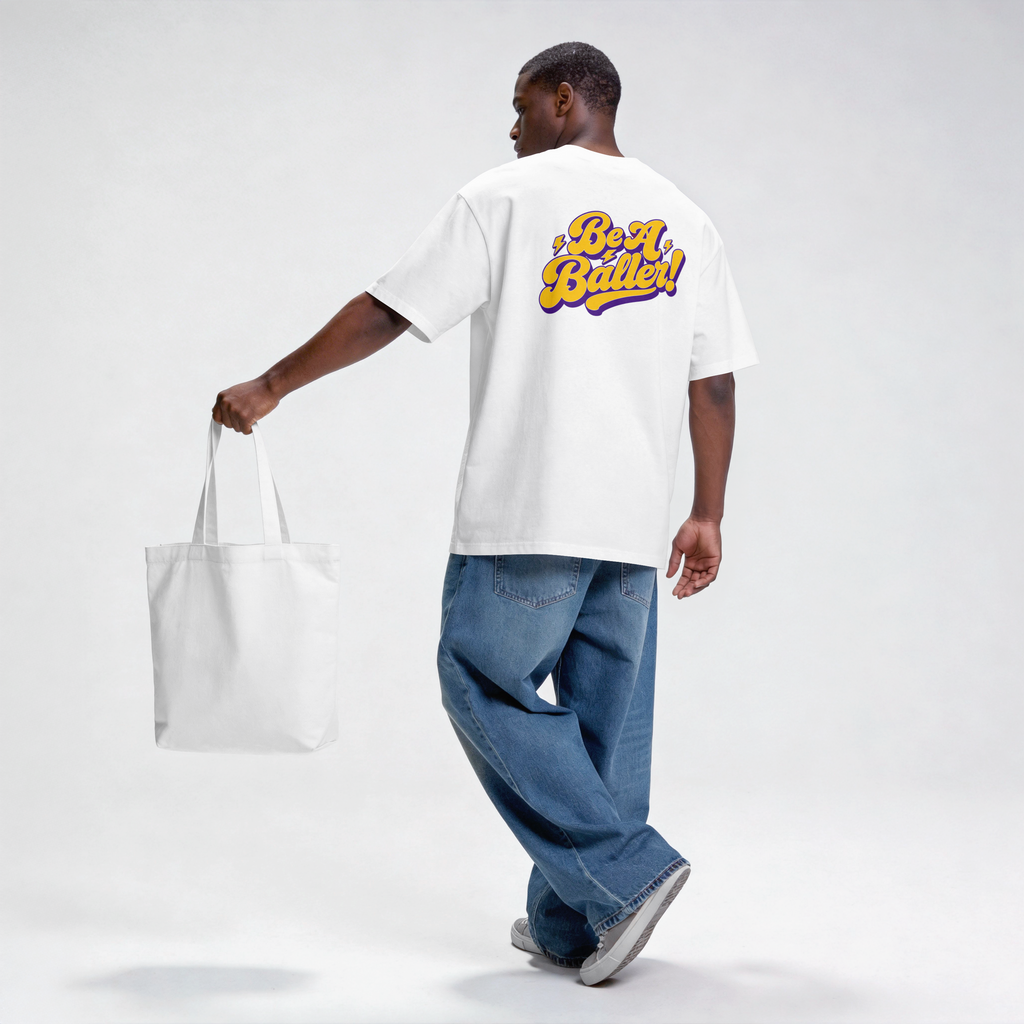 Vices Be A Baller Pop Oversize Tee
