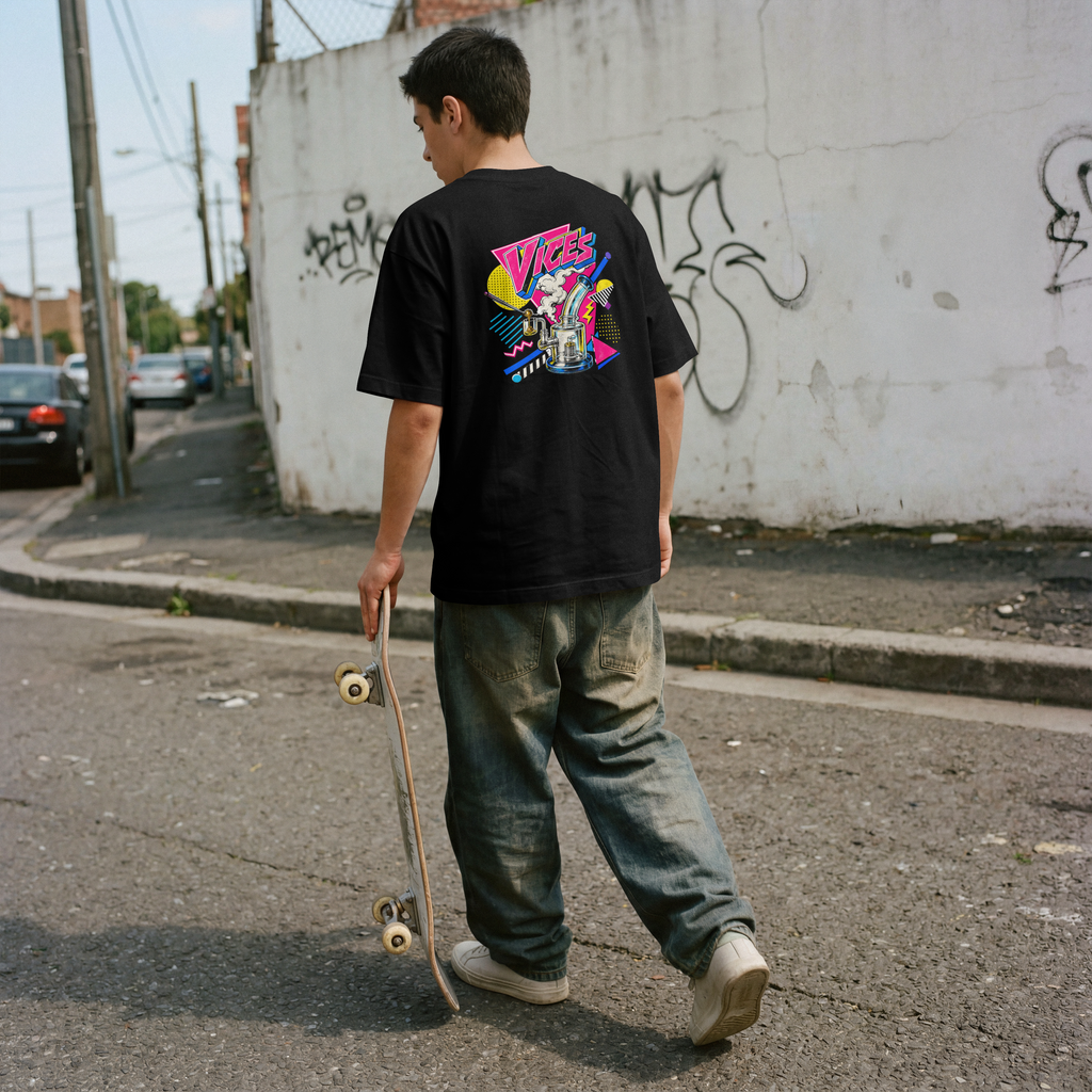 Vices Retro Patch Tee