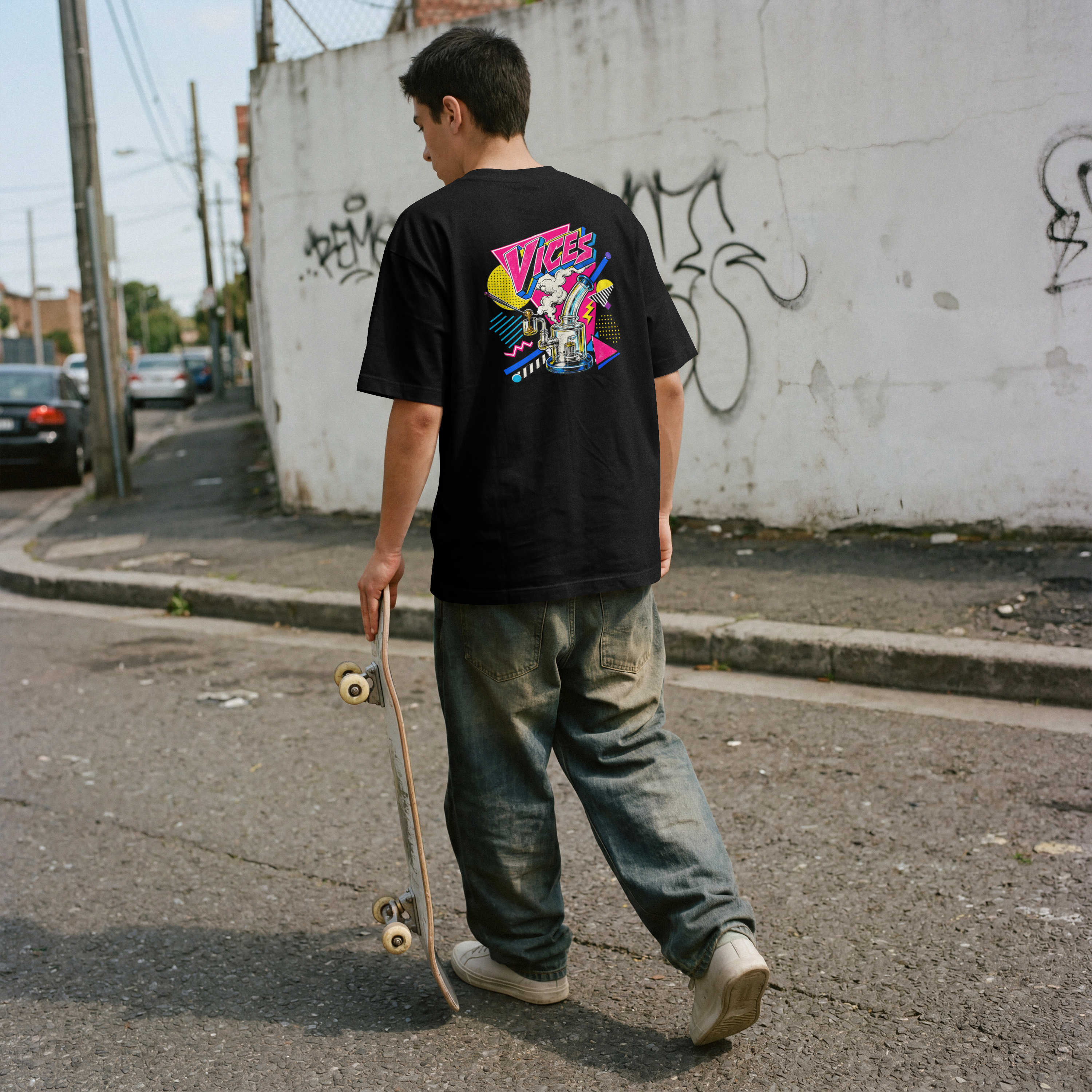 Vices Retro Patch Tee