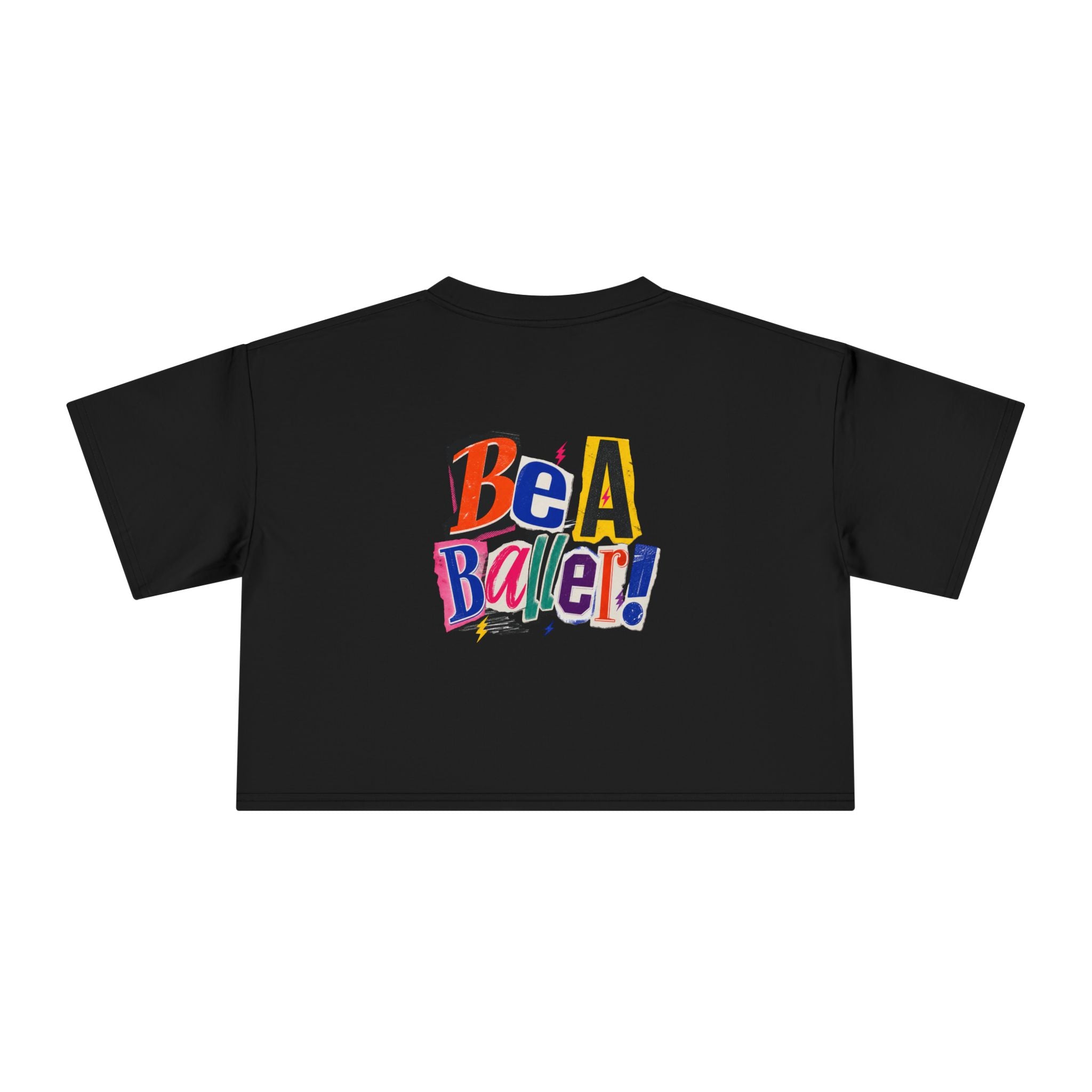 Vices Cyber Be A Baller Crop Tee