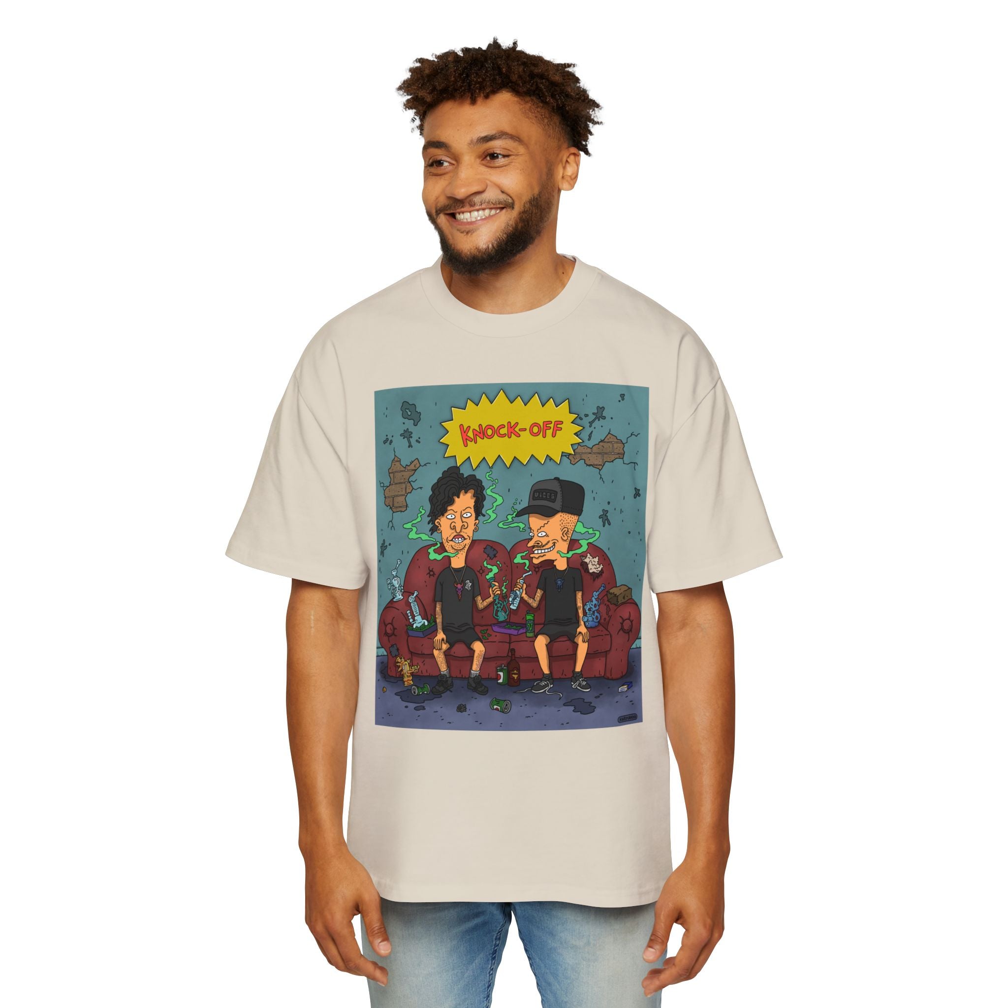 Knock Off Oversized Graphic Tee