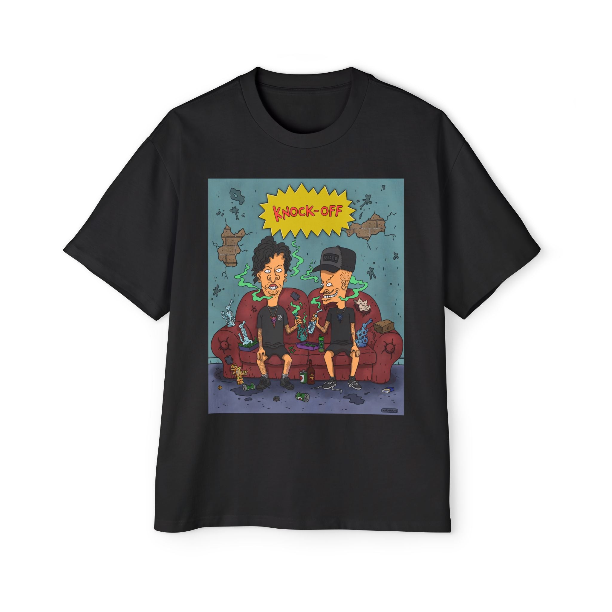 Knock Off Oversized Graphic Tee