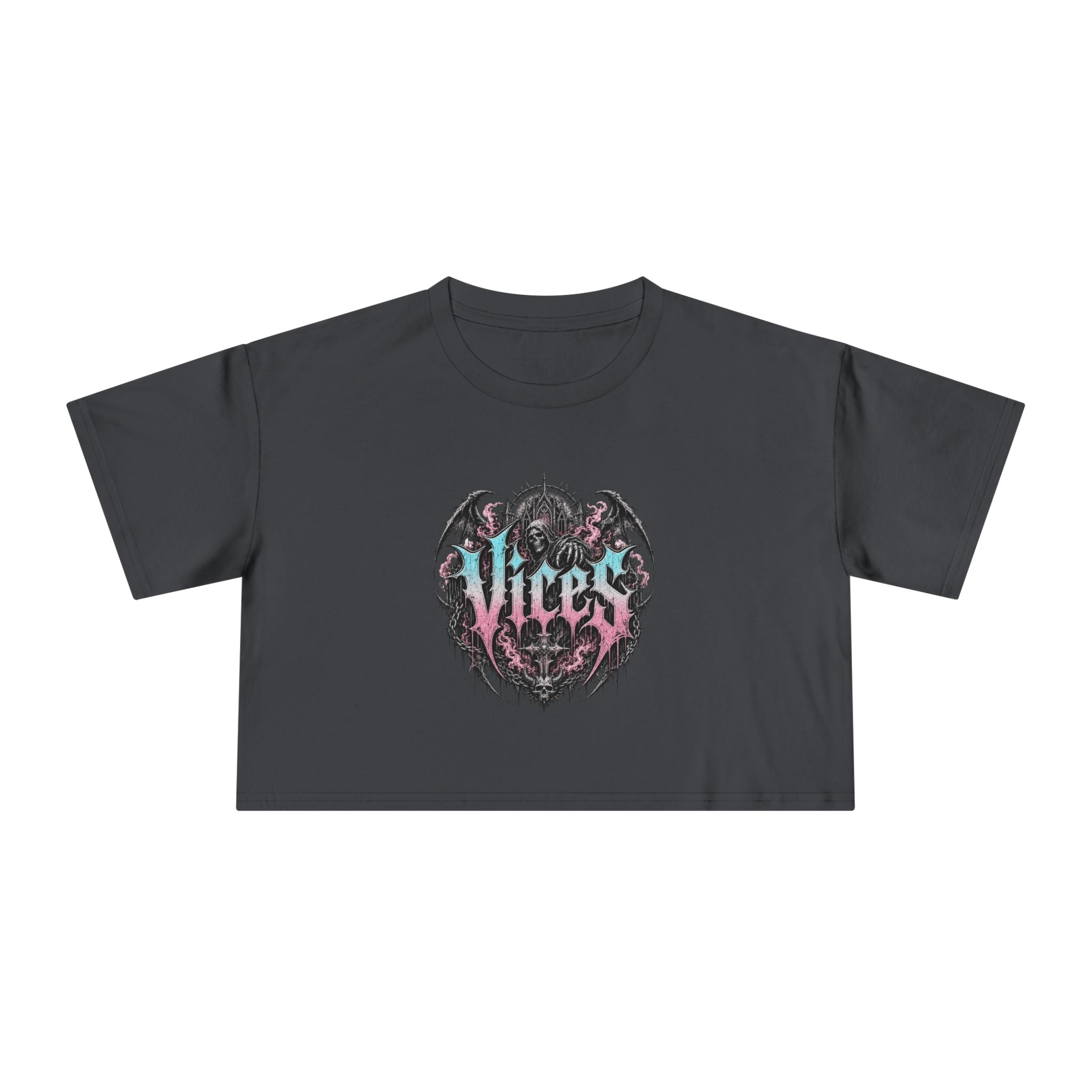 Metal Vices Crop Tee