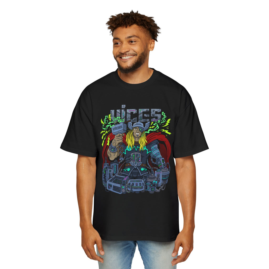 Vices ThundaPunk Oversized Graphic Tee